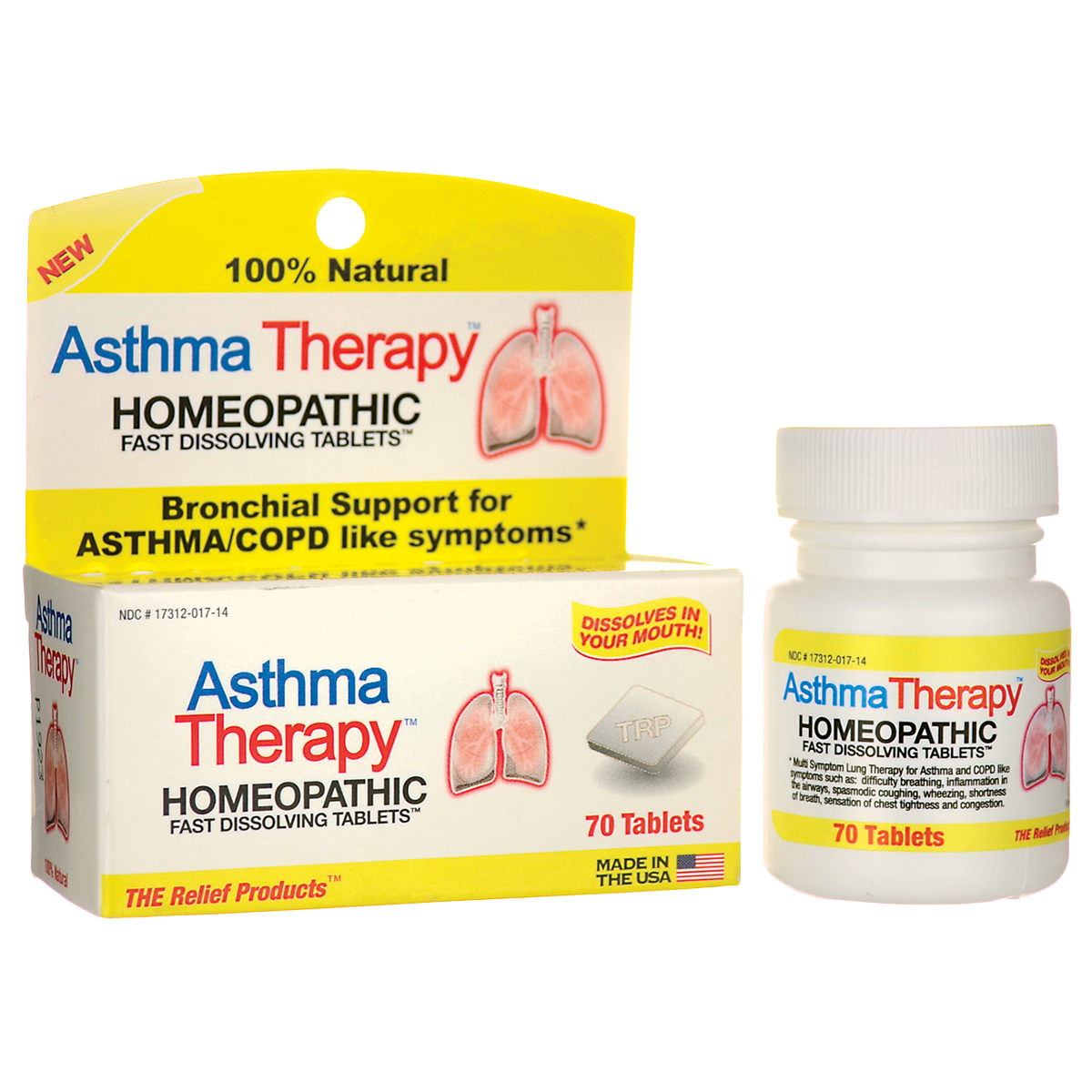 HG1181270 Asthma Therapy - 70 Tablets