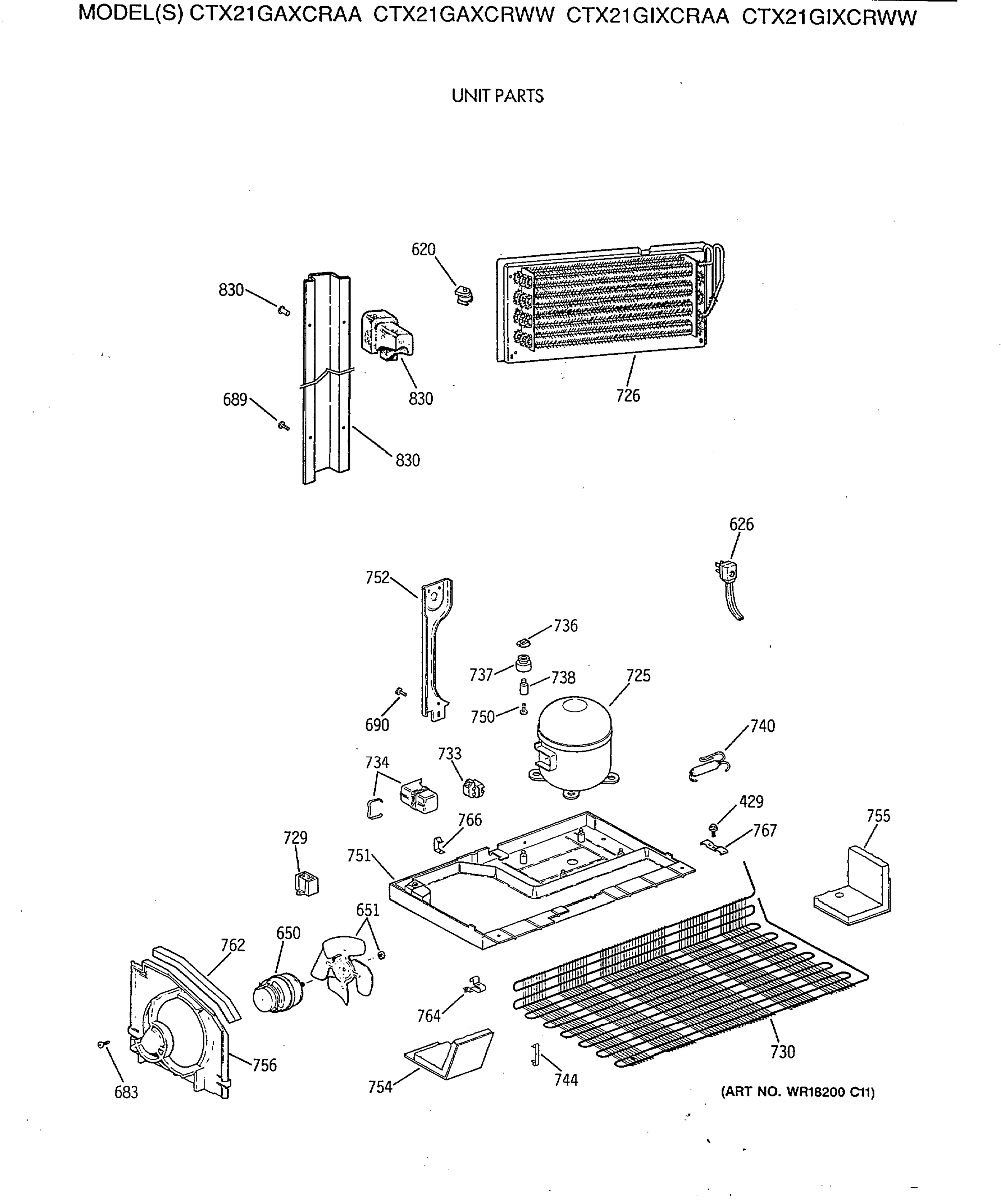 UNIT PARTS