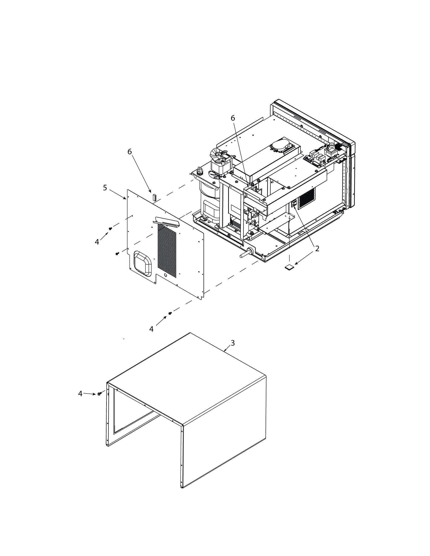 WRAPPER, REAR COVER