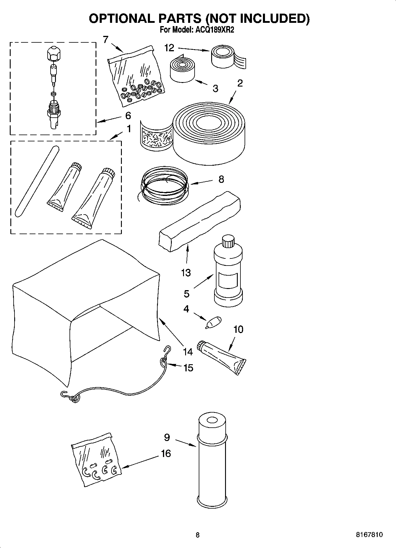 05 - OPTIONAL PARTS (NOT INCLUDED)