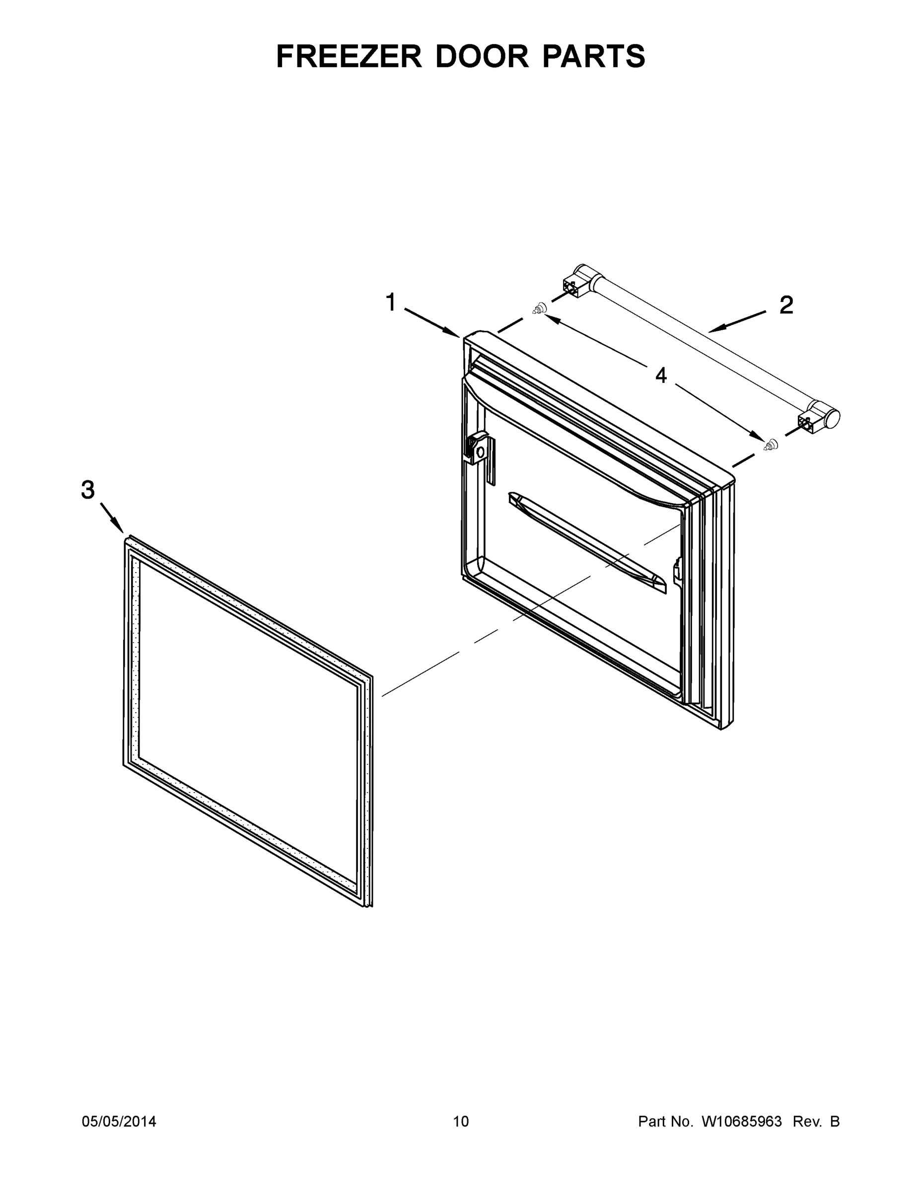 06 - FREEZER DOOR PARTS