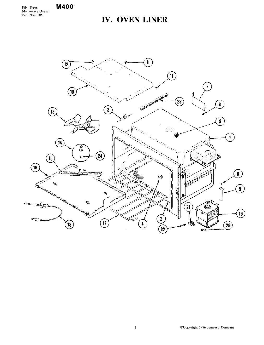 06 - OVEN LINER
