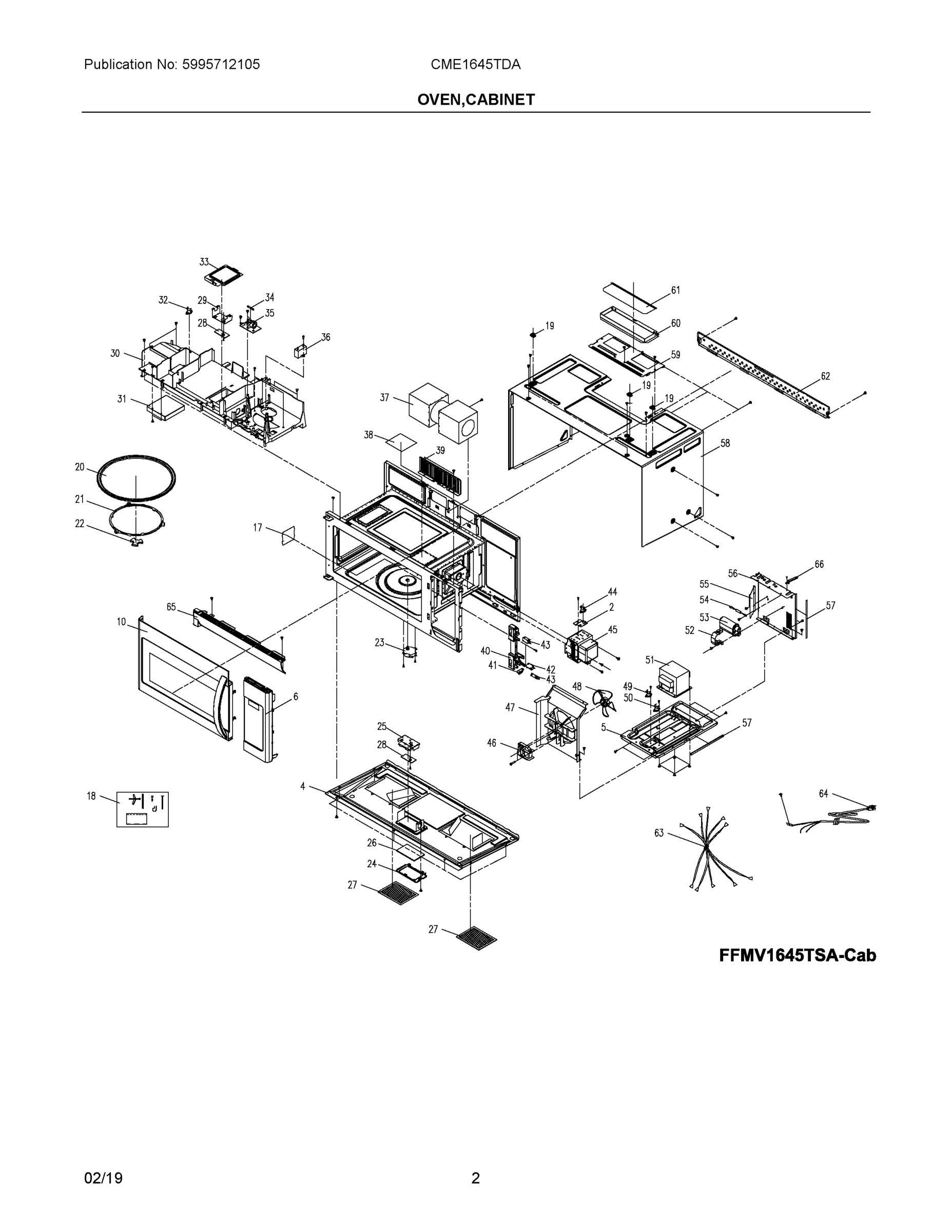 02 - OVEN,CABINET