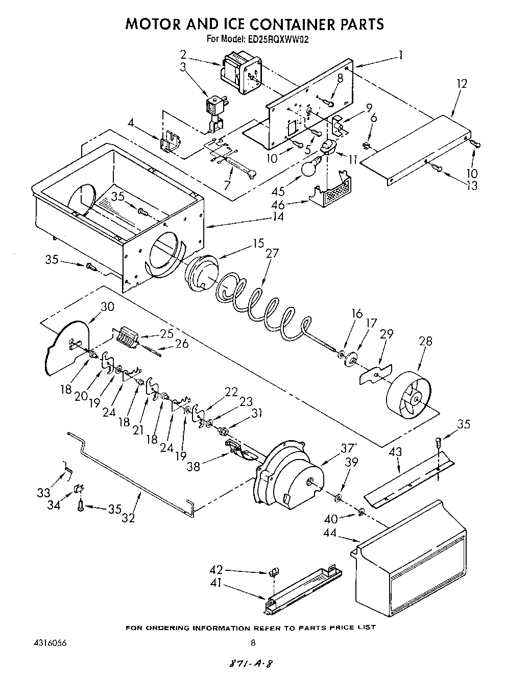 06 - MOTOR AND ICE CONTAINER