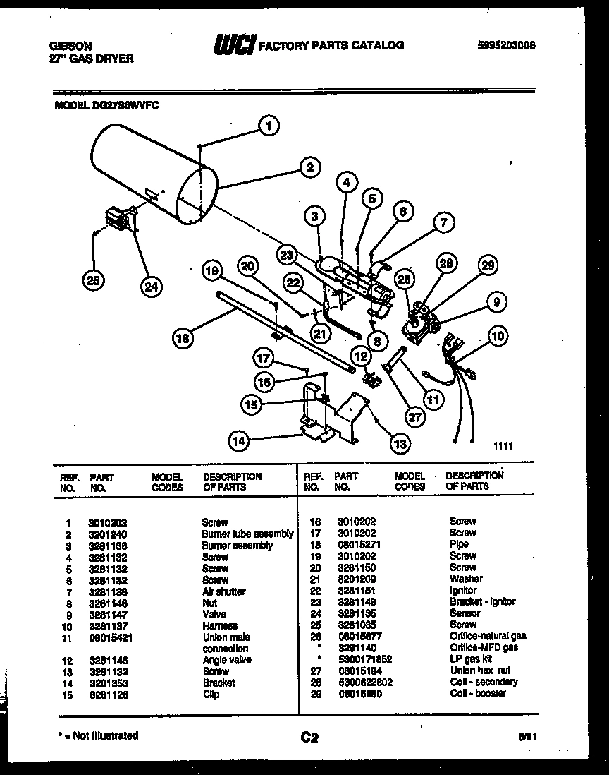 06 - BURNER, IGNITER AND VALVE