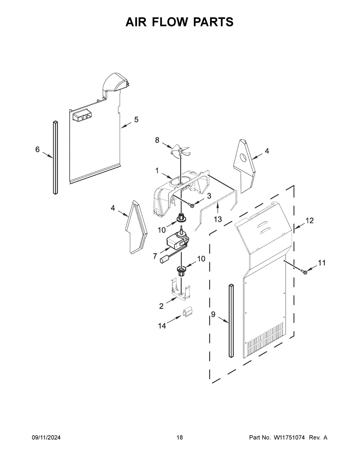 10 - AIR FLOW PARTS