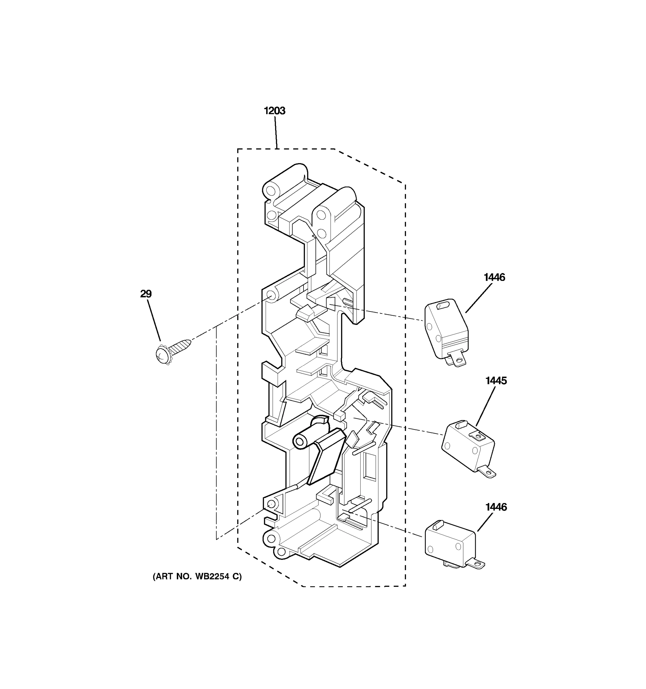 LATCH BOARD PARTS