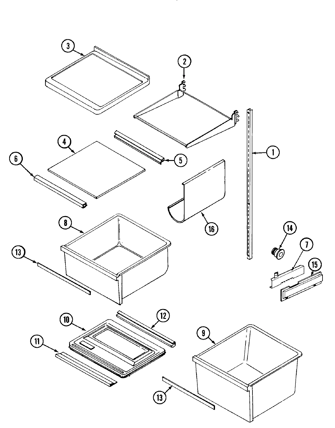 10 - SHELVES & ACCESSORIES