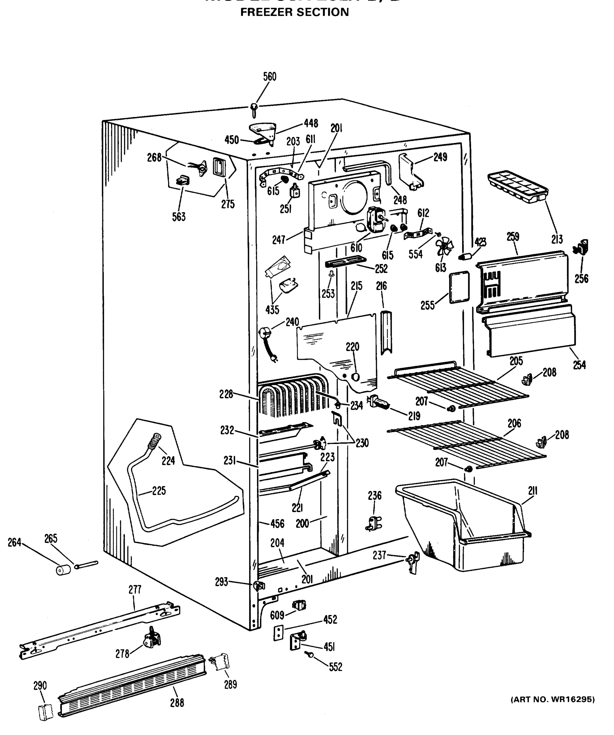 FREEZER SECTION