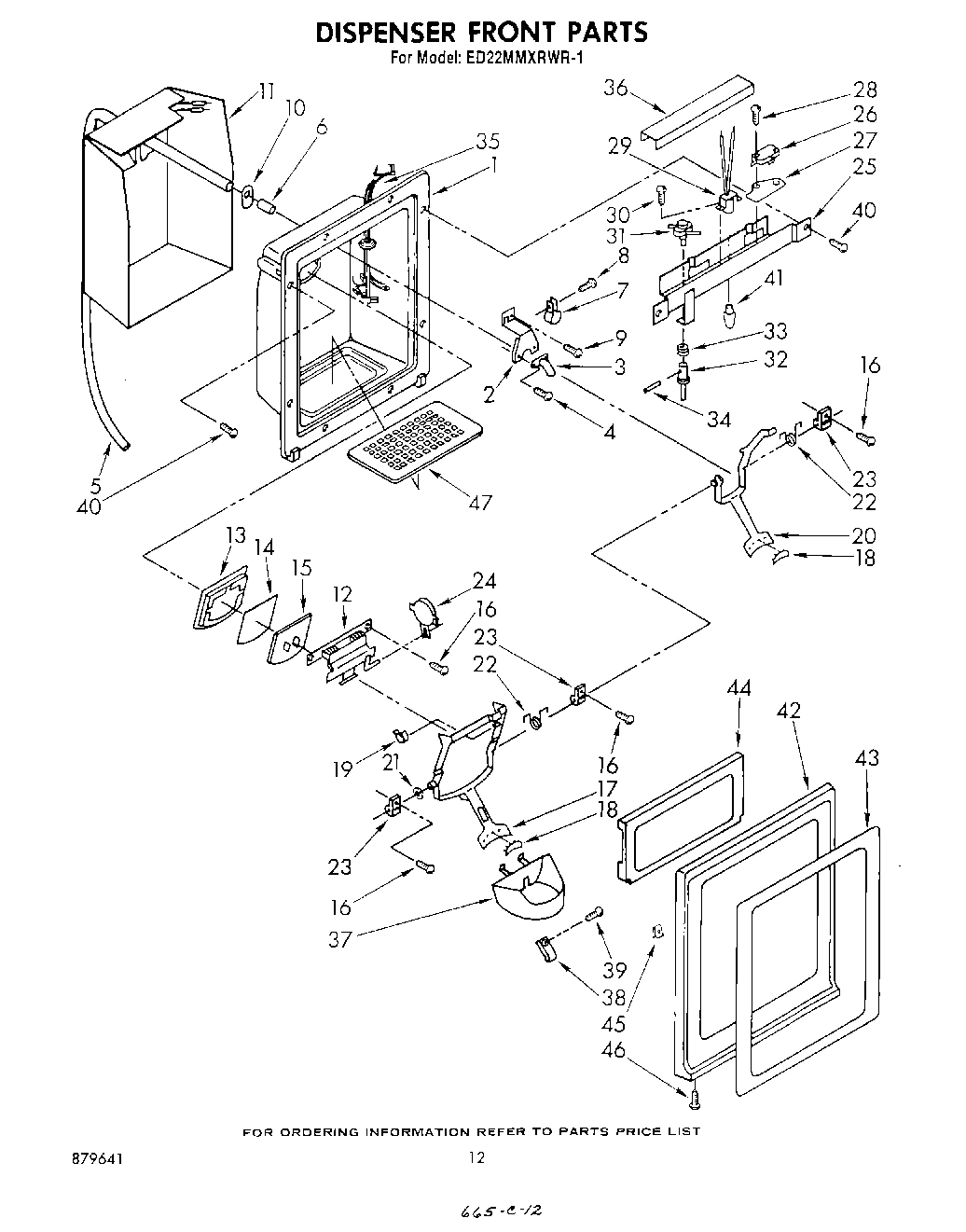 07 - DISPENSER FRONT