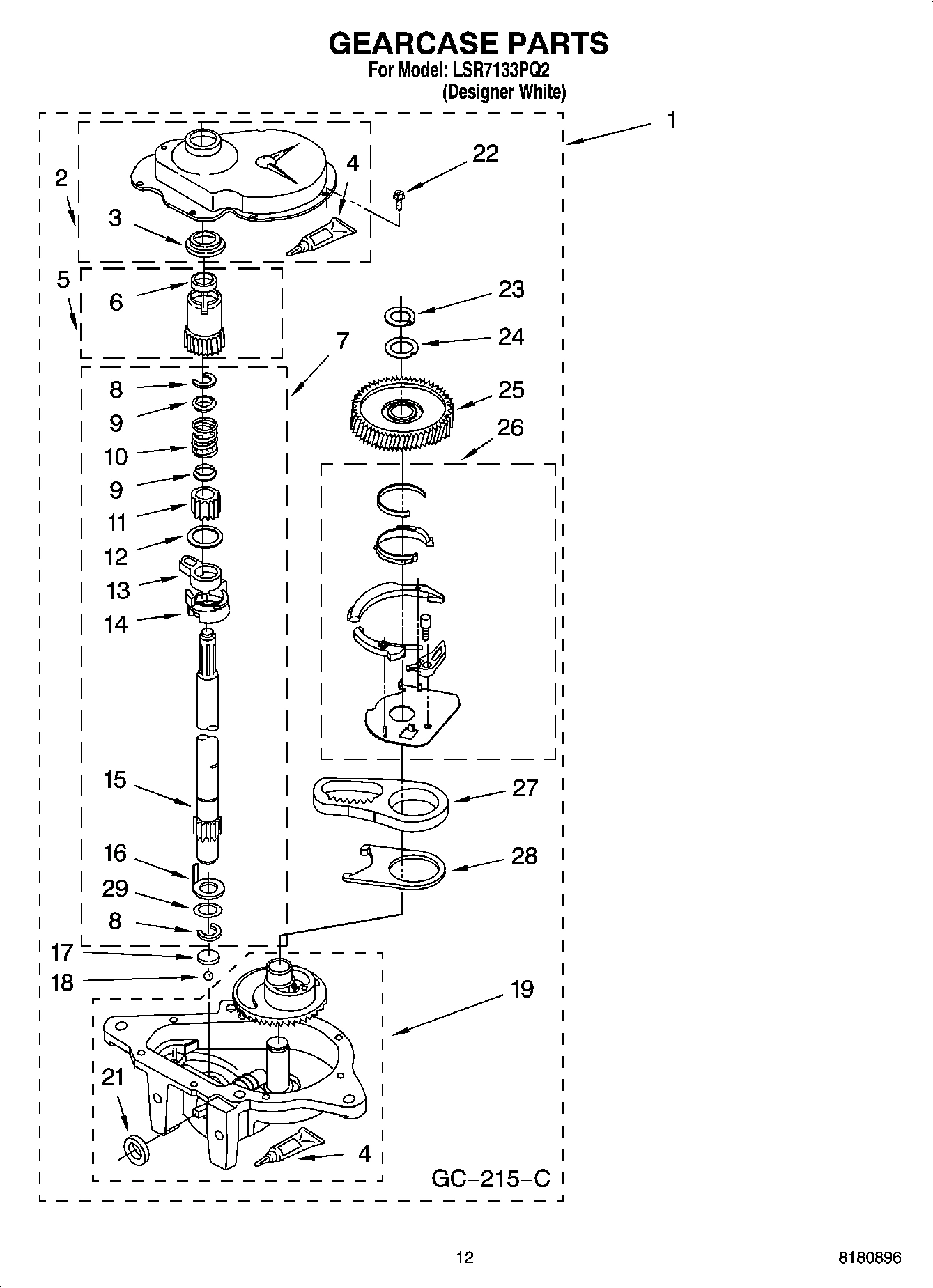 08 - GEARCASE PARTS