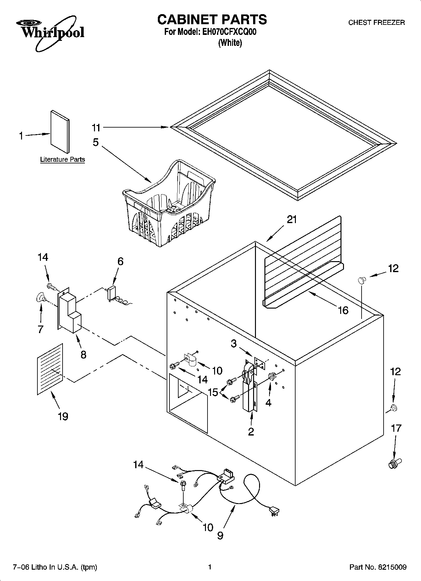 01 - CABINET PARTS