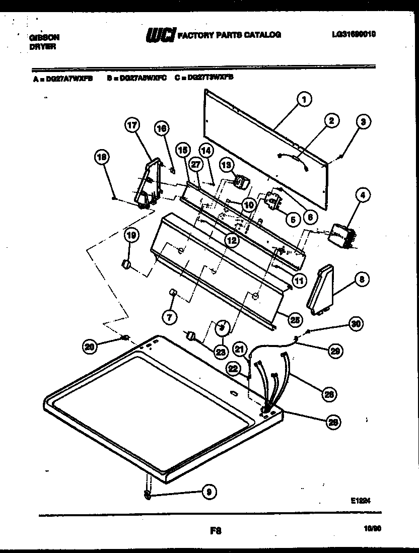 04 - CONSOLE AND CONTROL PARTS