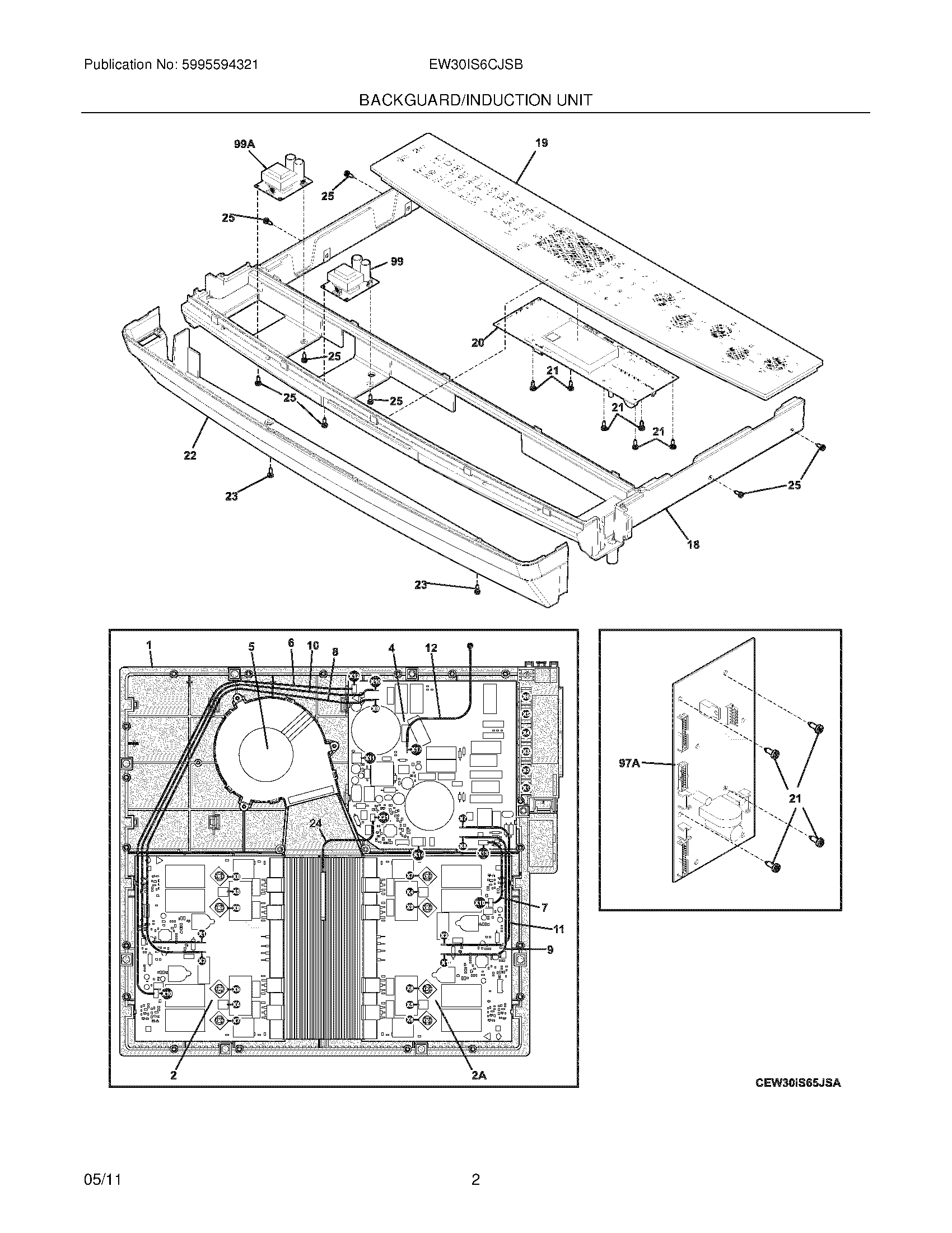 03 - BACKGUARD/INDUCTION UNIT