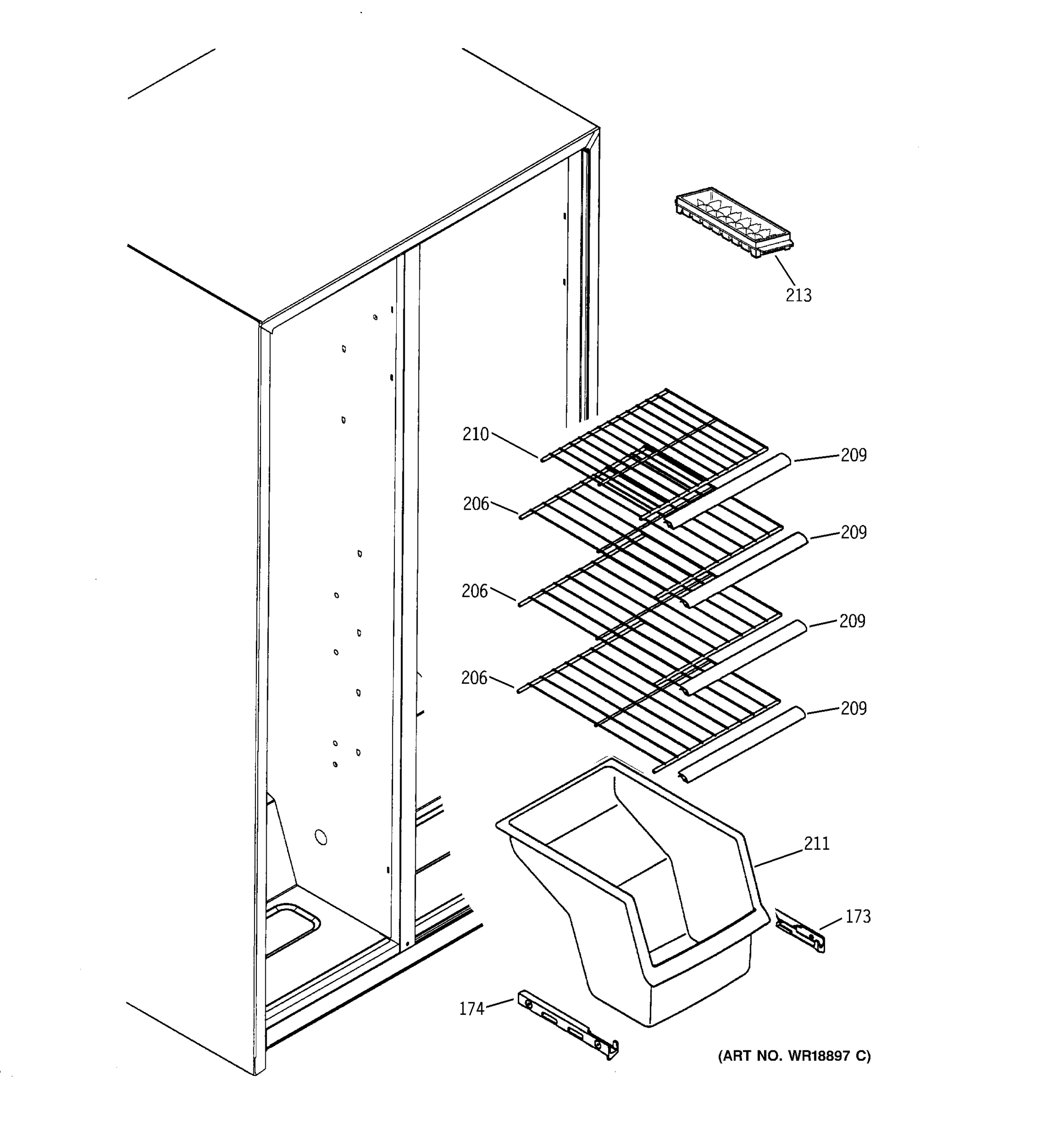 FREEZER SHELVES
