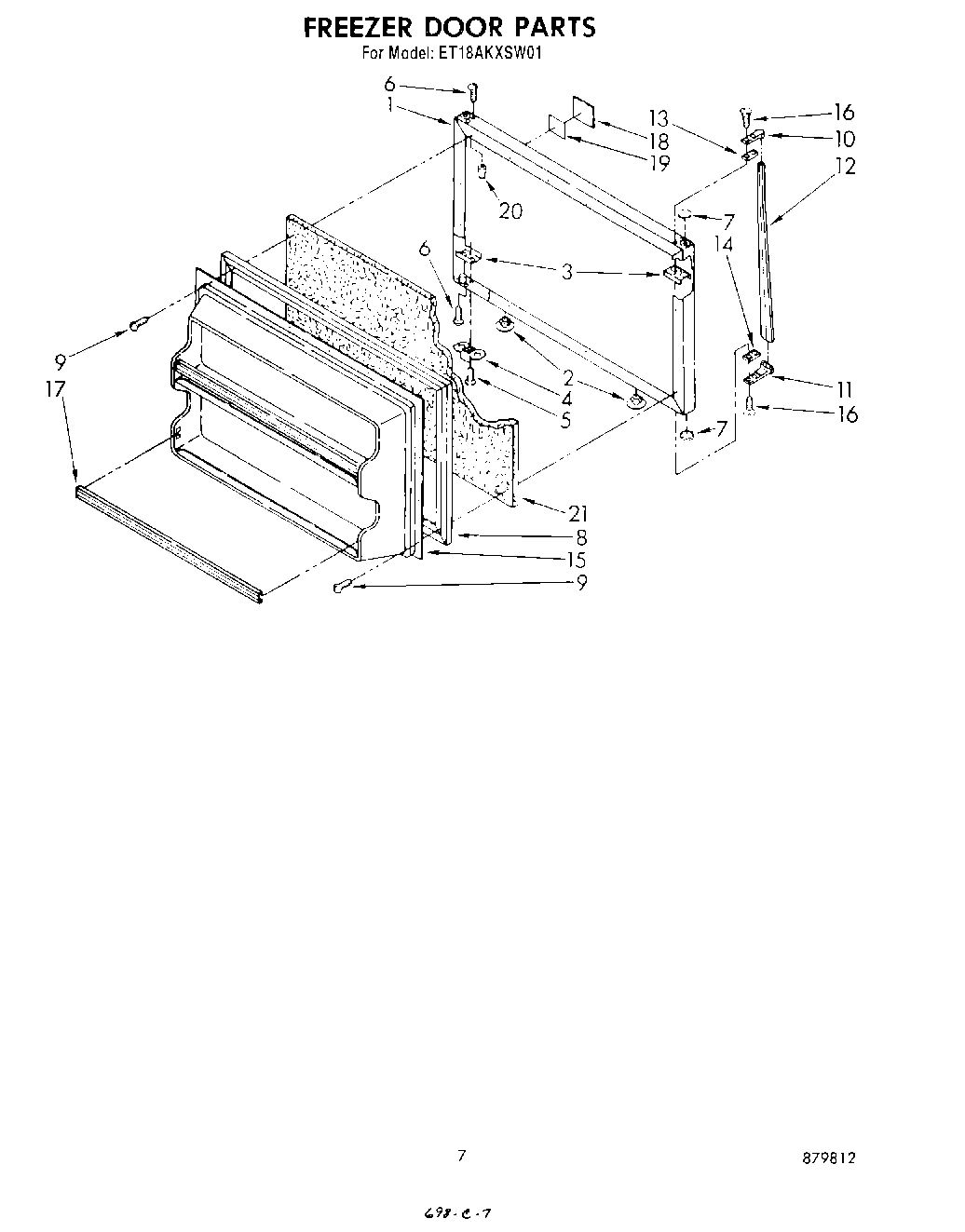06 - FREEZER DOOR