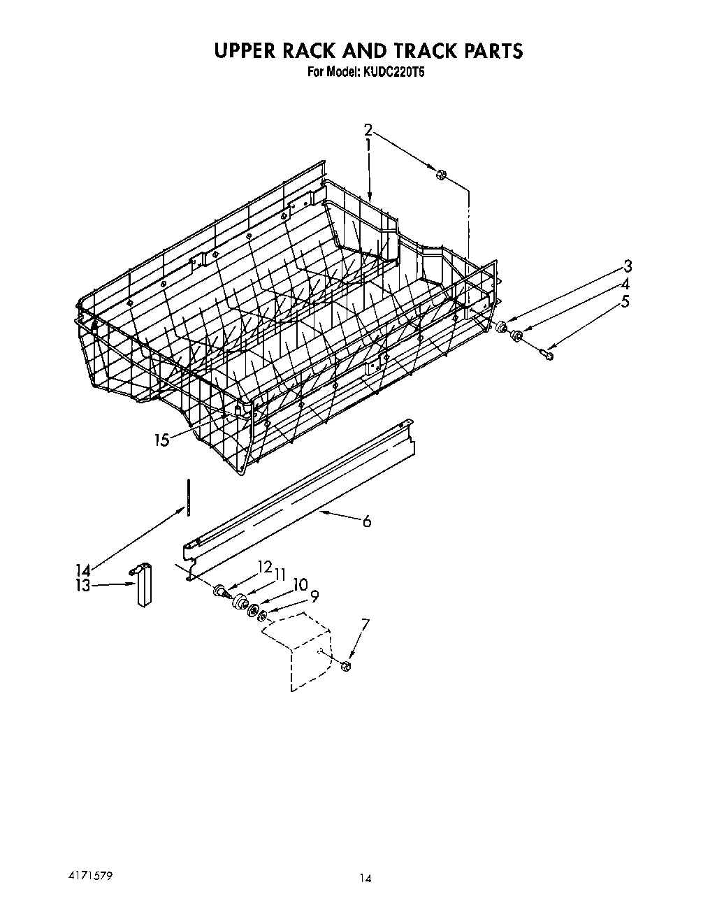 11 - UPPER RACK AND TRACK