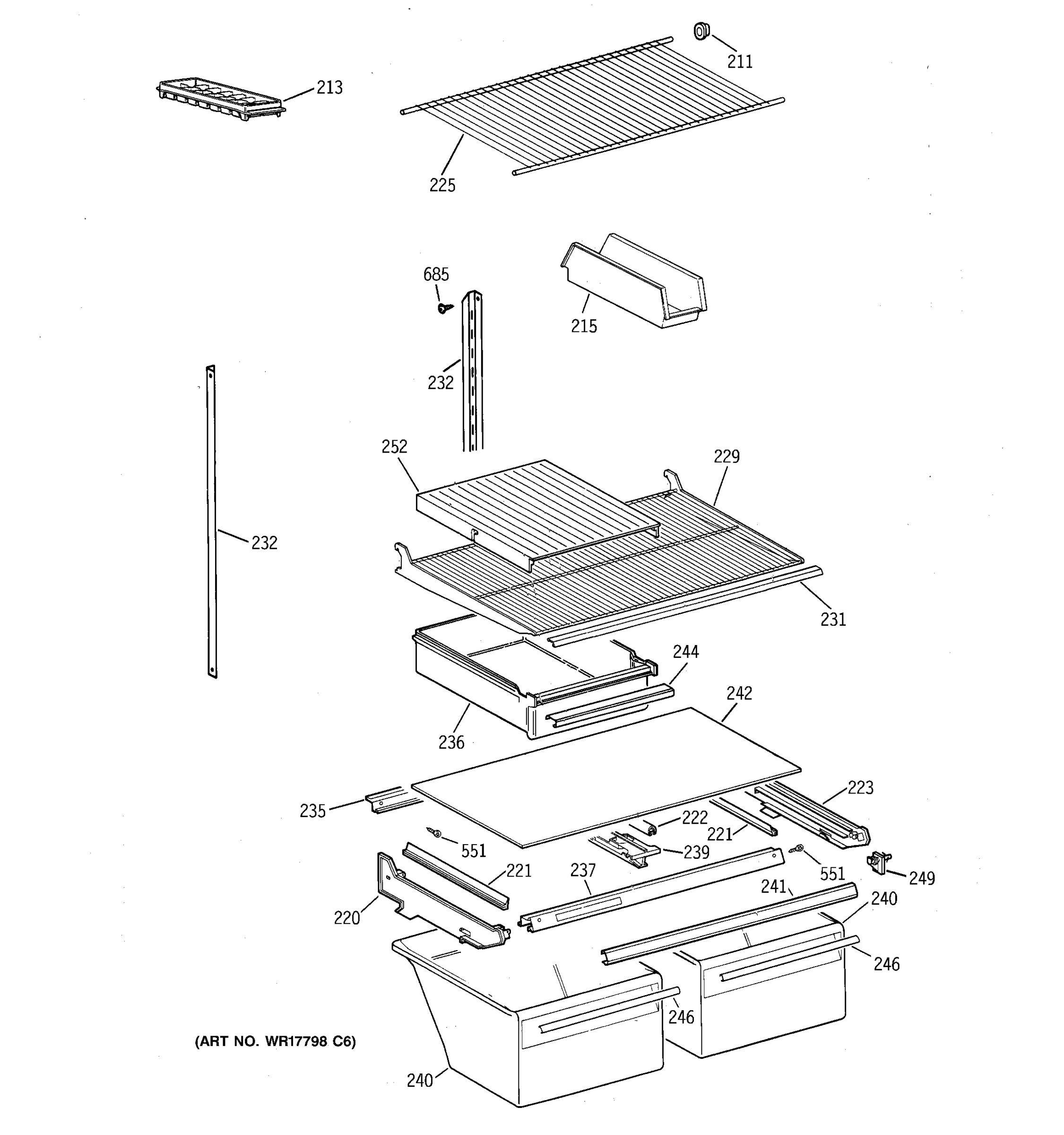 SHELF PARTS