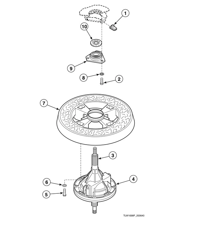 Transmission Assembly And Balance Ring - Short Post Models