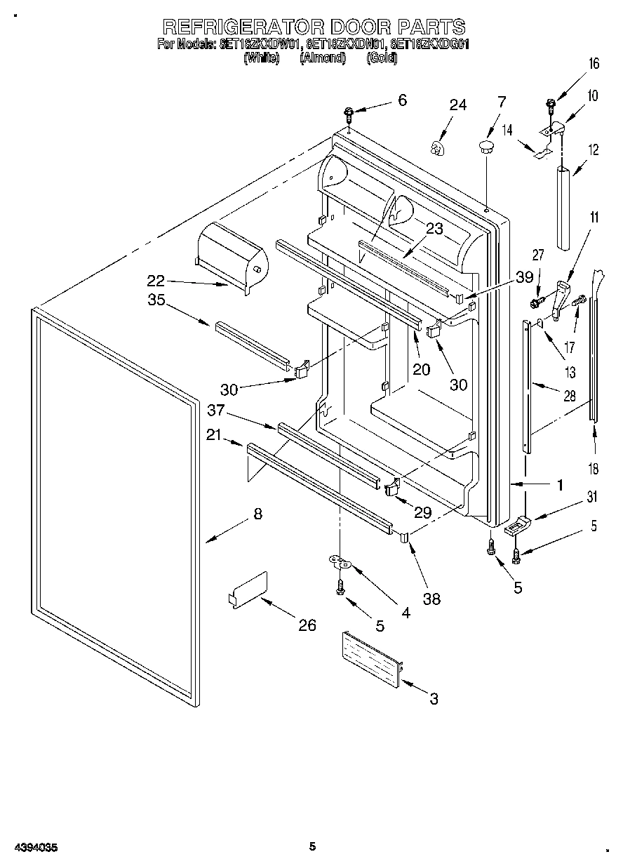 04 - REFRIGERATOR DOOR