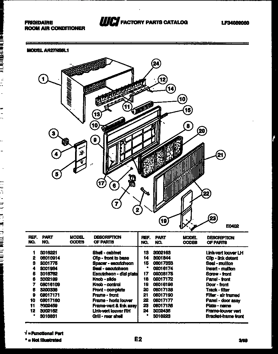 02 - CABINET PARTS