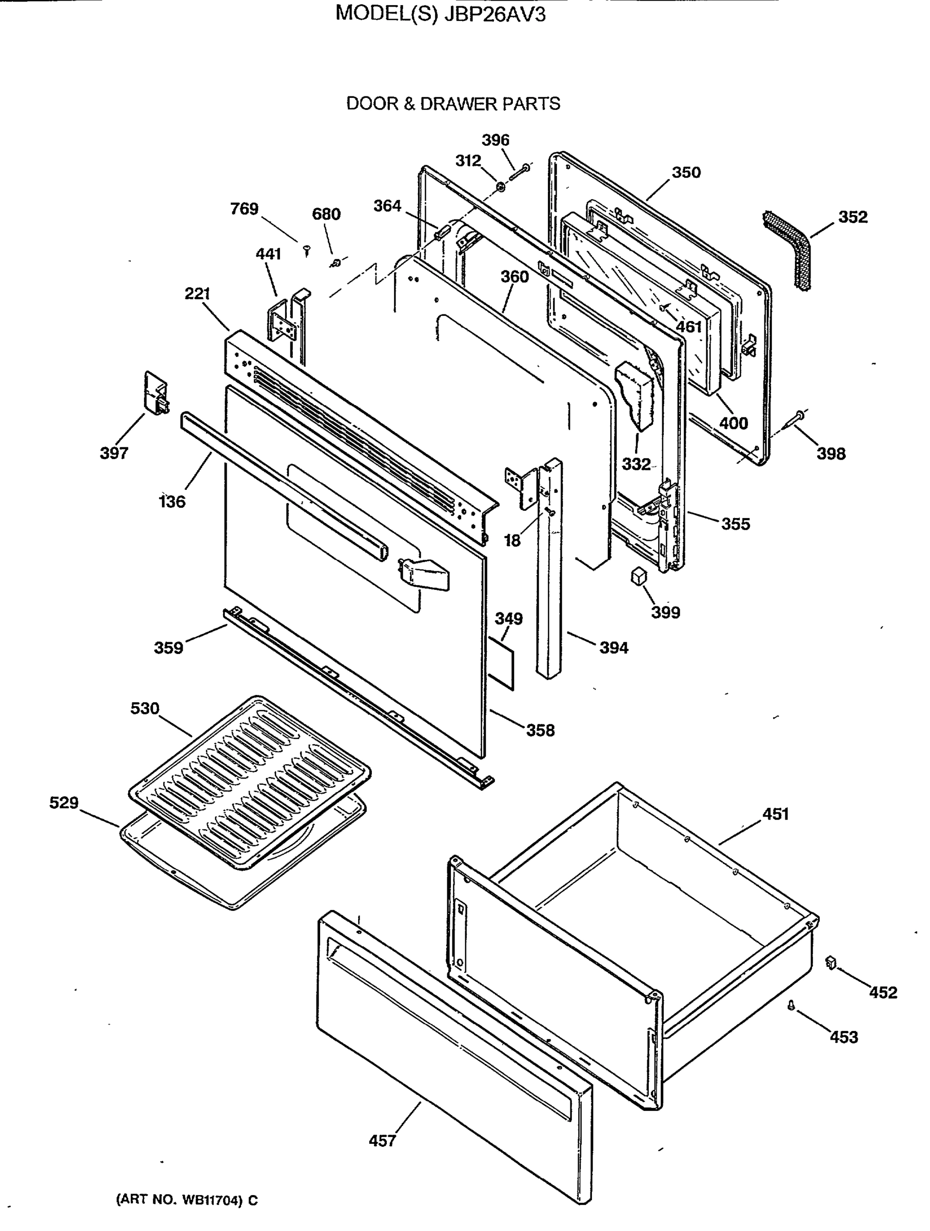 DOOR & DRAWER PARTS