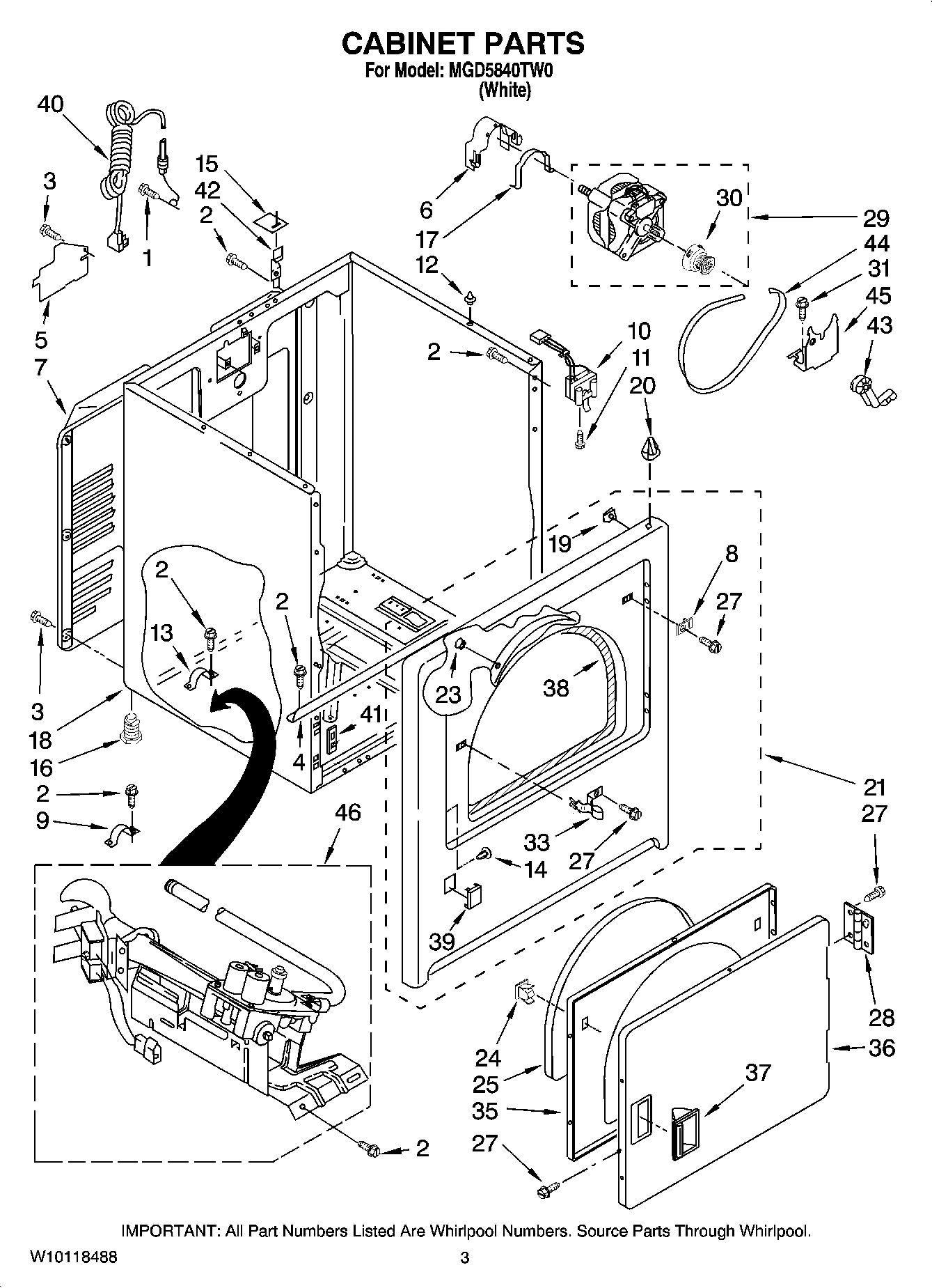 02 - CABINET PARTS