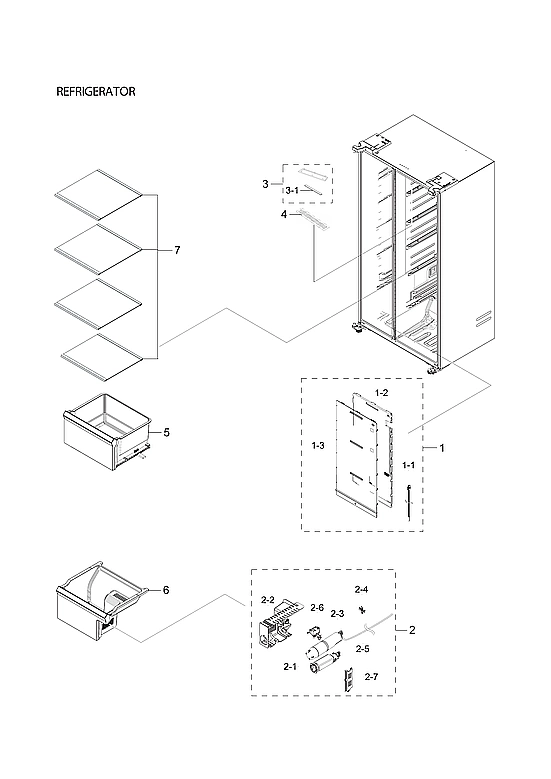 REFRIGERATOR PARTS