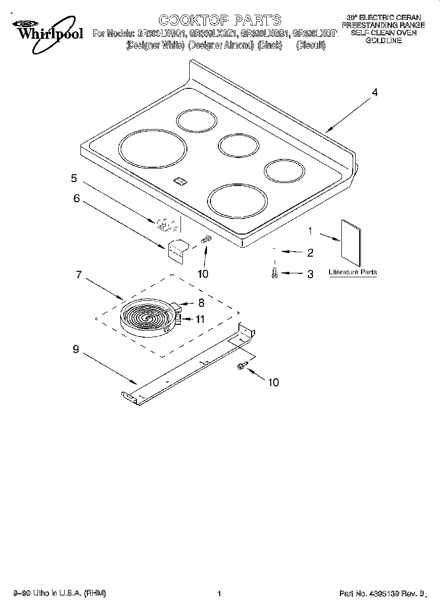 01 - COOKTOP, LITERATURE