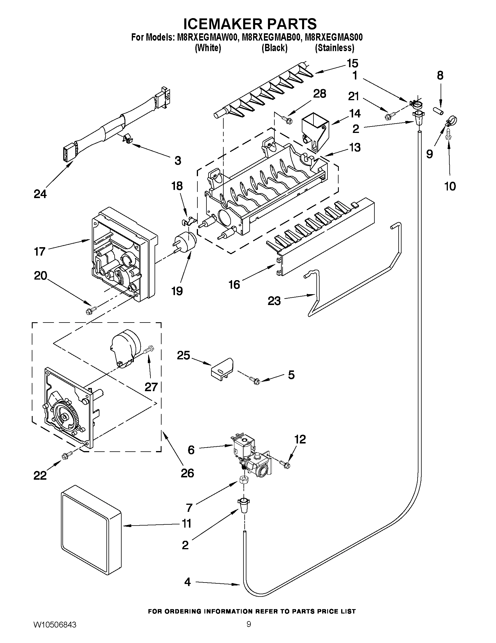 05 - ICEMAKER PARTS