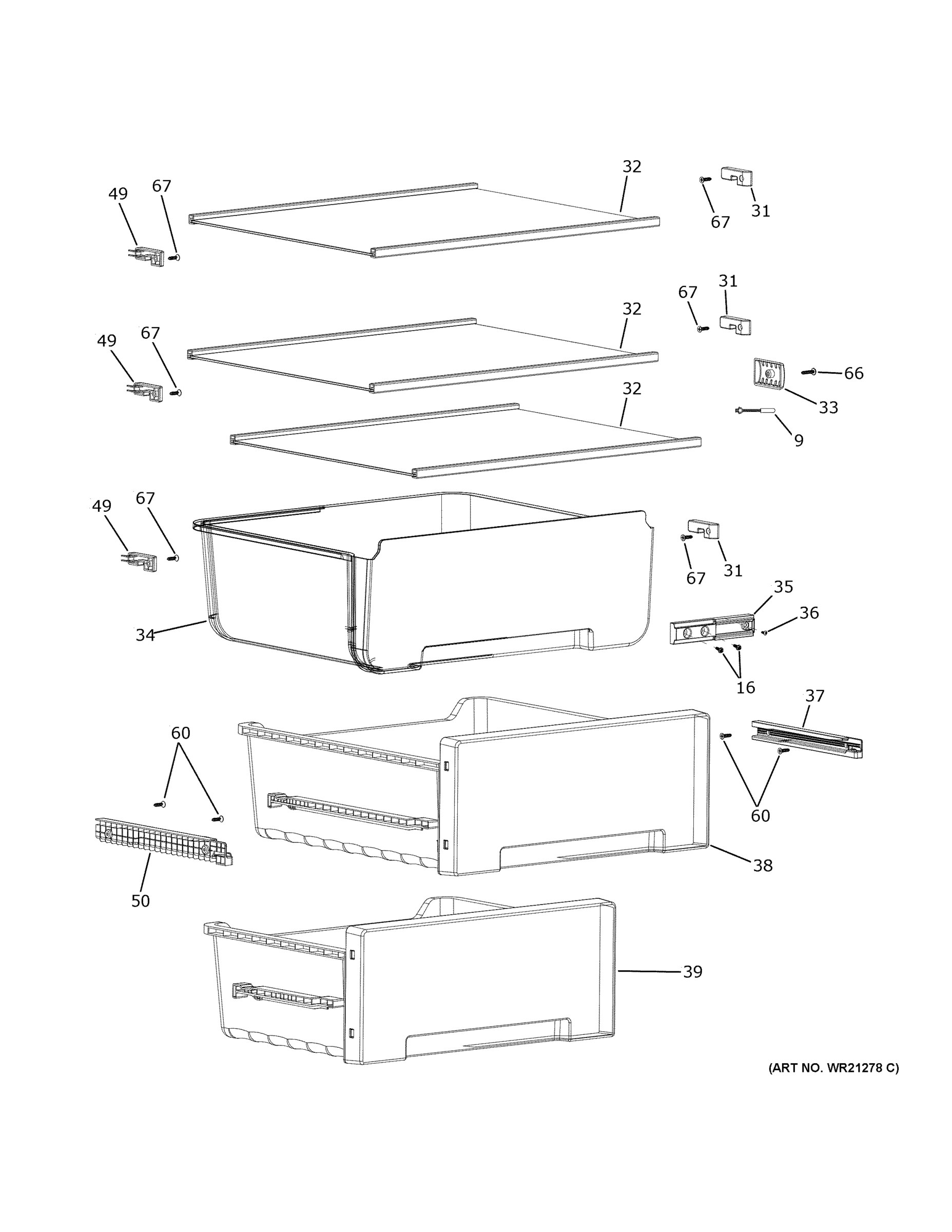 SHELVES & DRAWERS