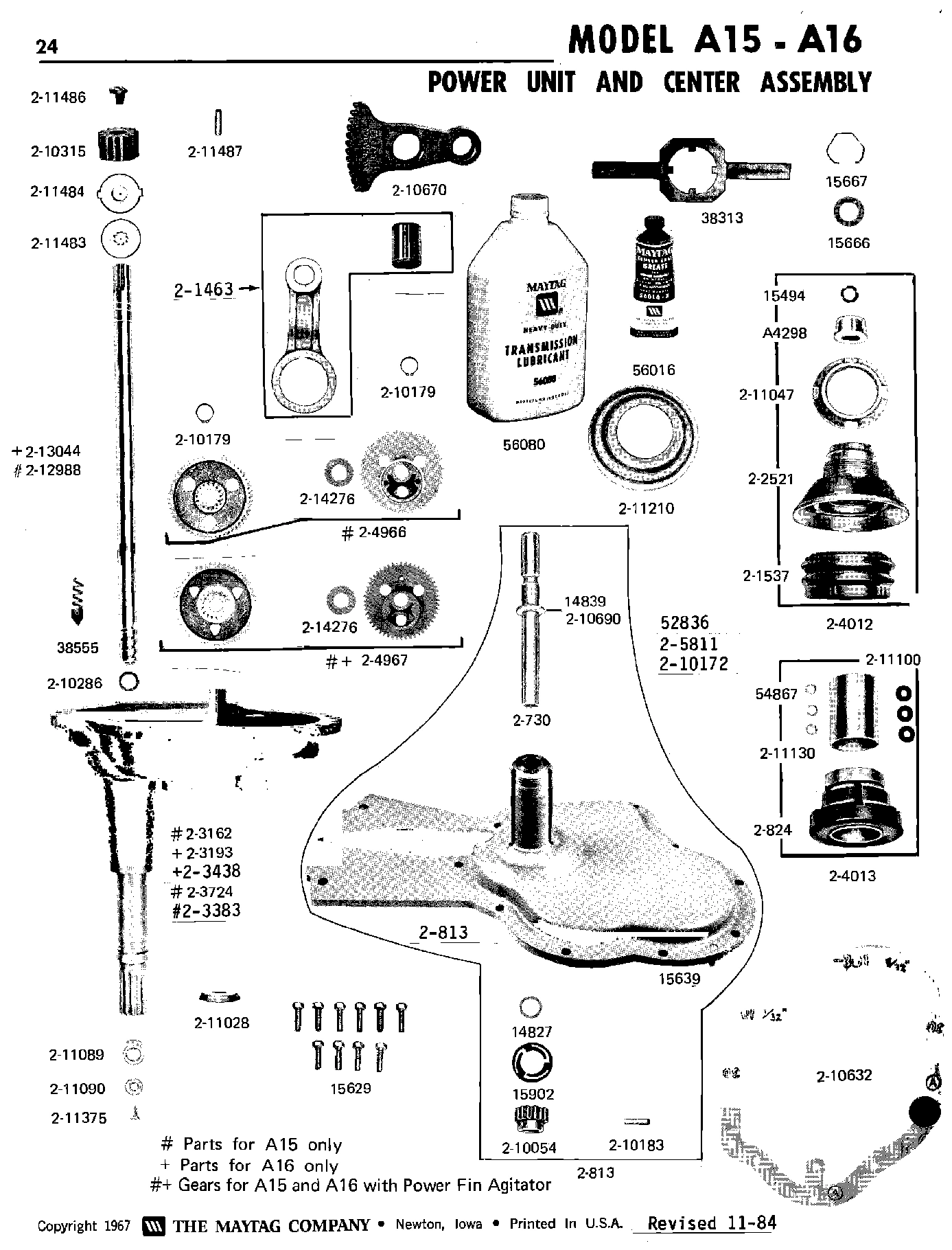 07 - POWER UNIT & CENTER ASSEMBLY