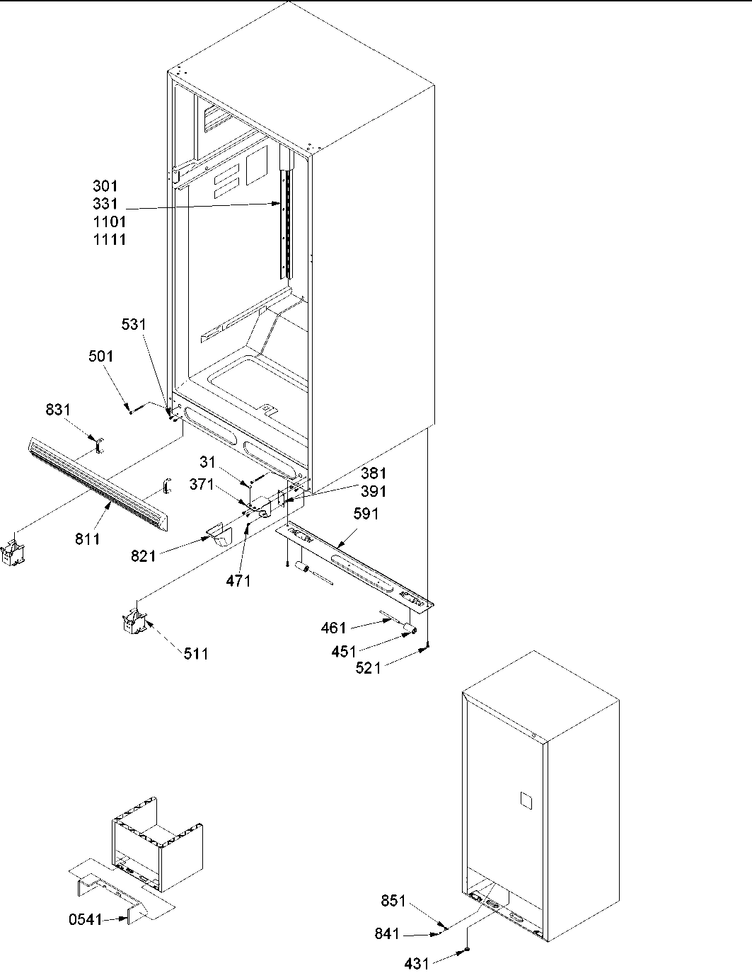 09 - Ladders, Lower Cabinet