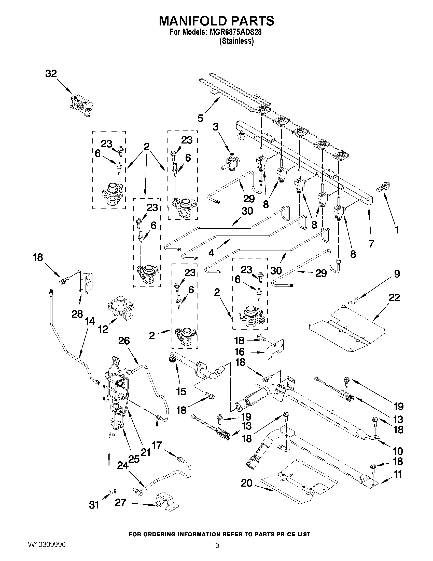 03 - MANIFOLD PARTS