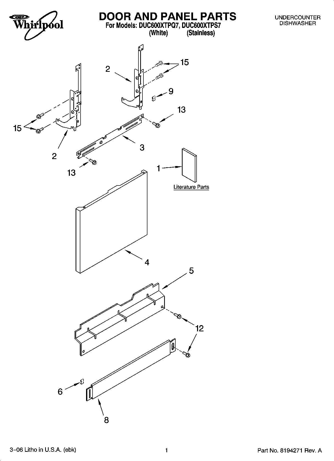 01 - DOOR AND PANEL PARTS