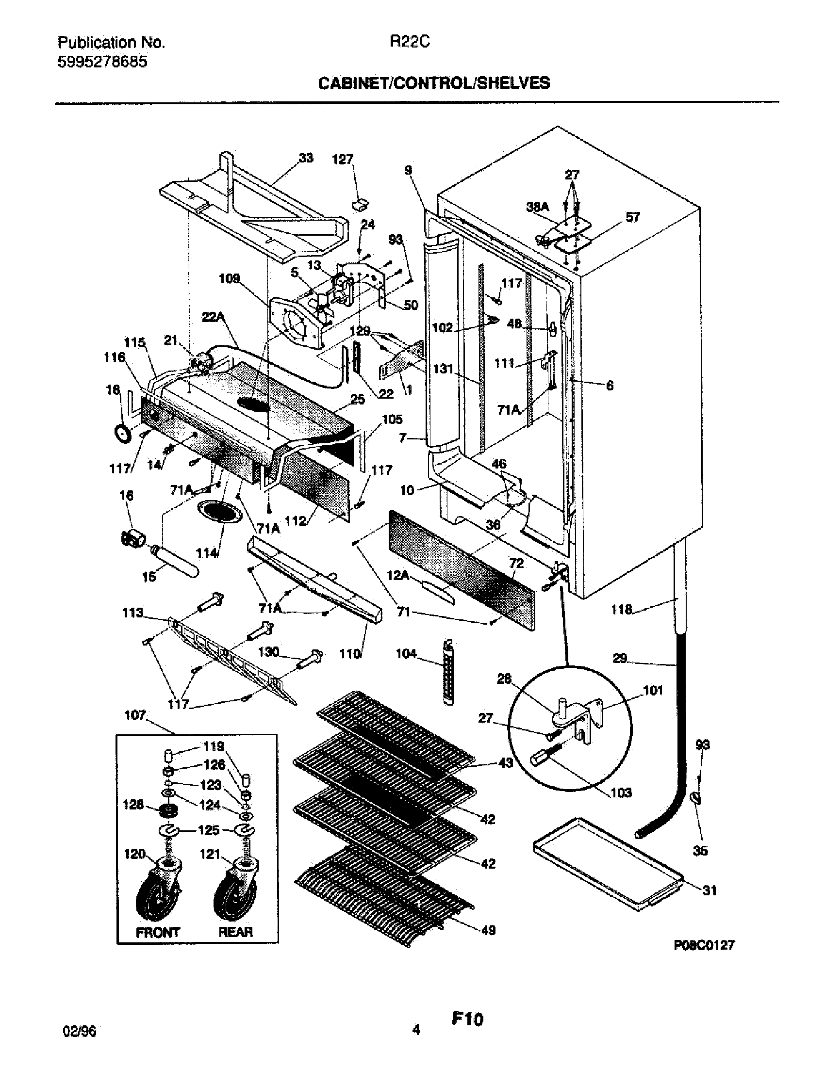 05 - CABINET/CONTROL/SHELVES