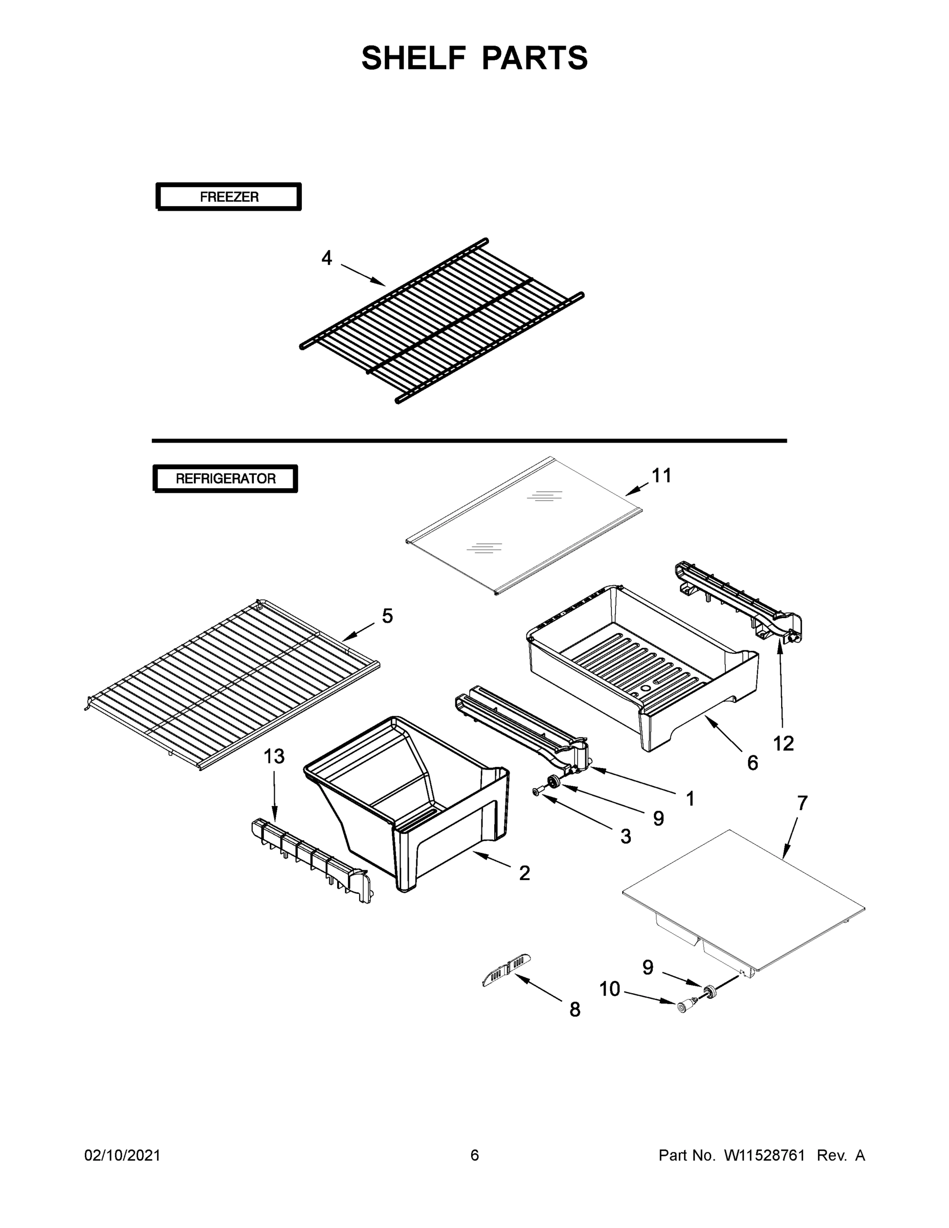 04 - SHELF PARTS