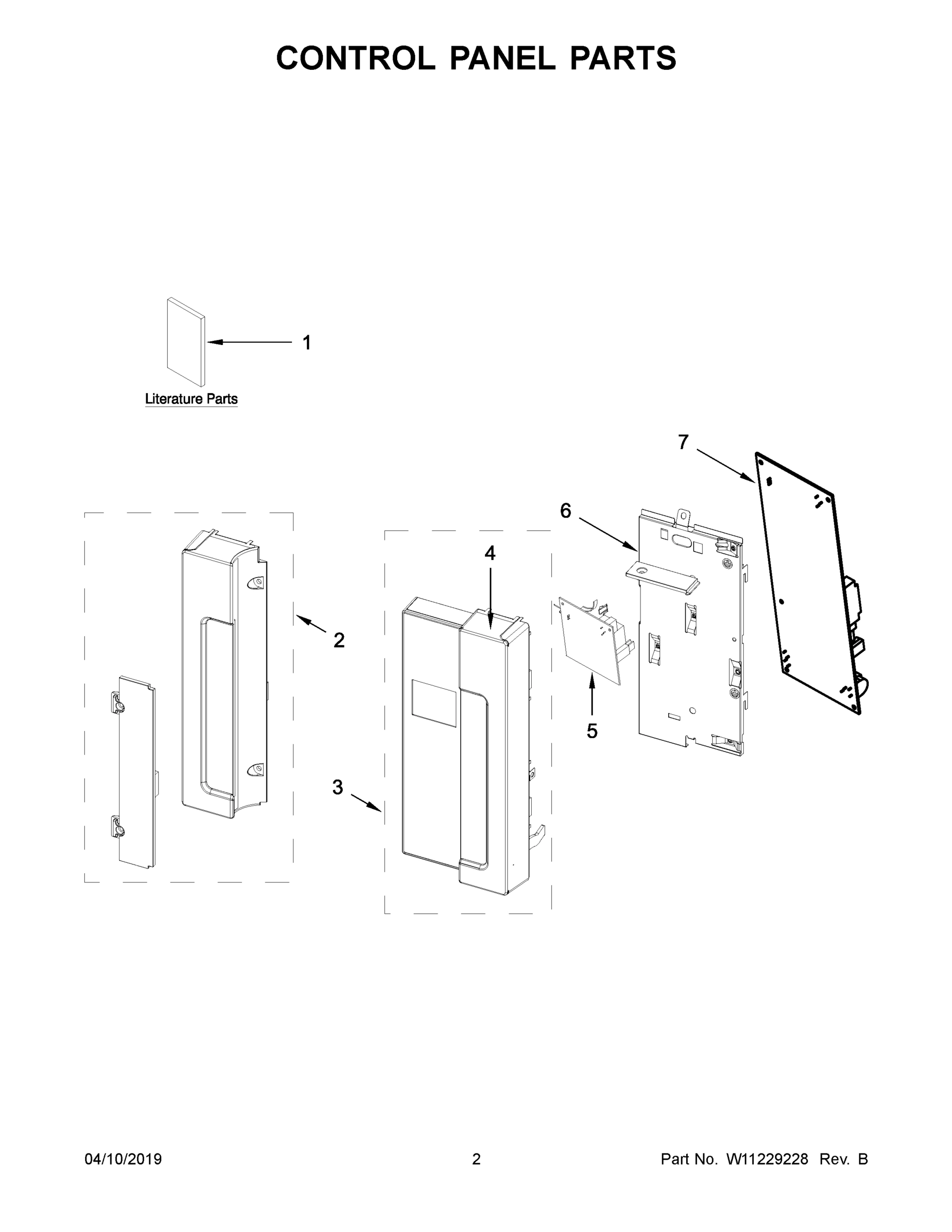 02 - CONTROL PANEL PARTS
