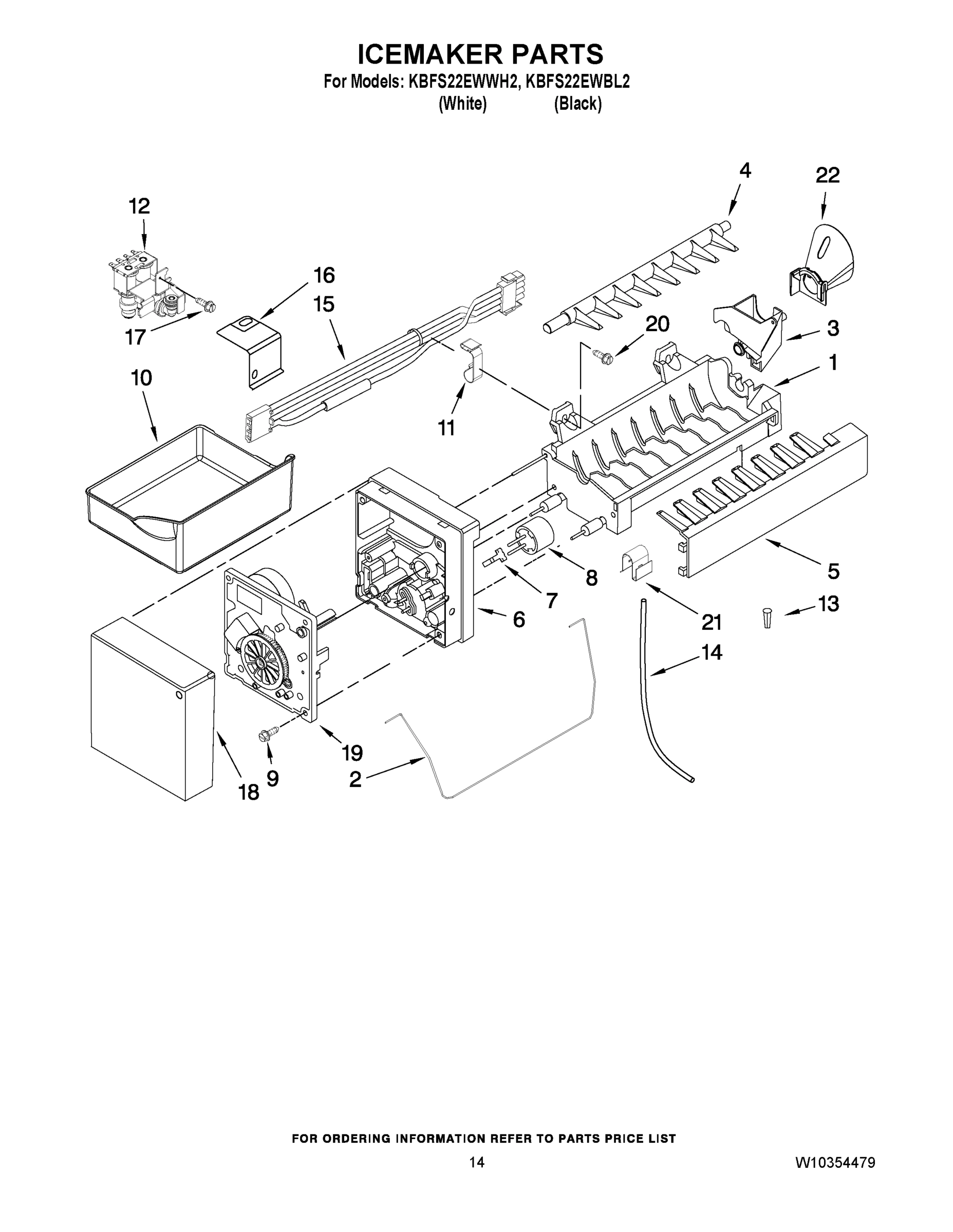 08 - ICEMAKER PARTS