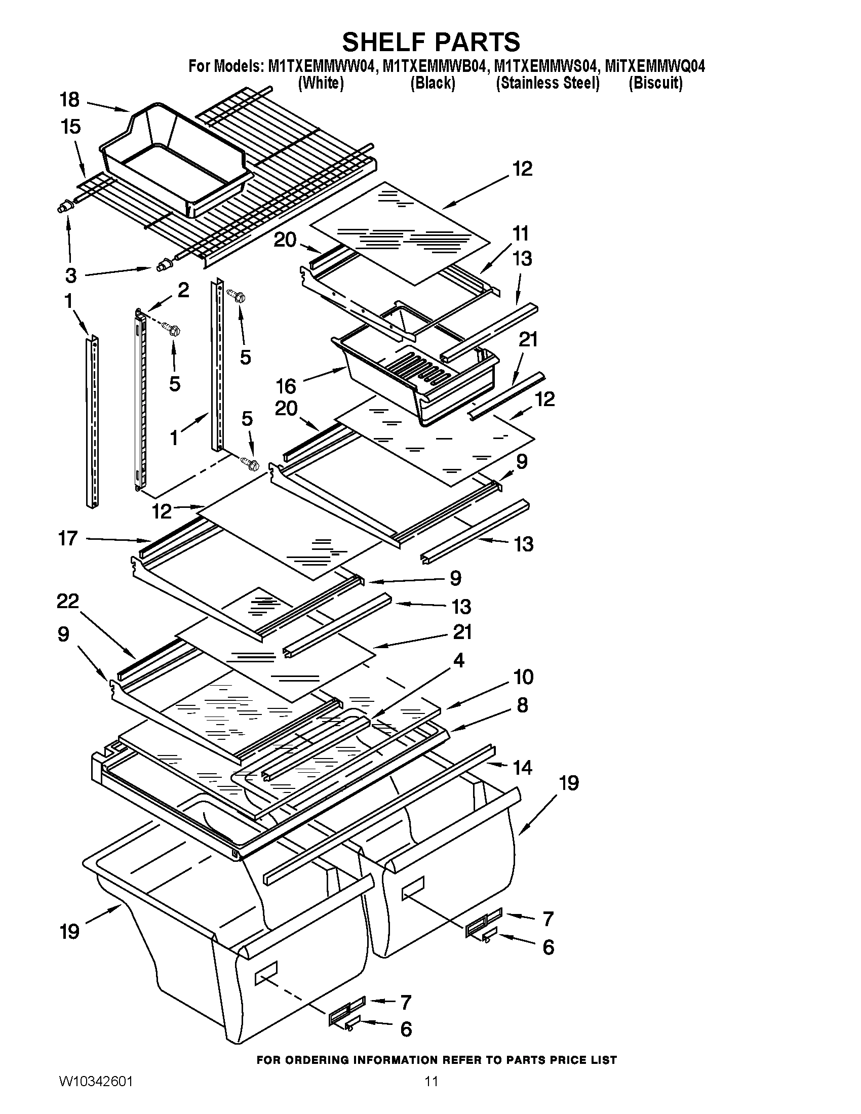 06 - SHELF PARTS