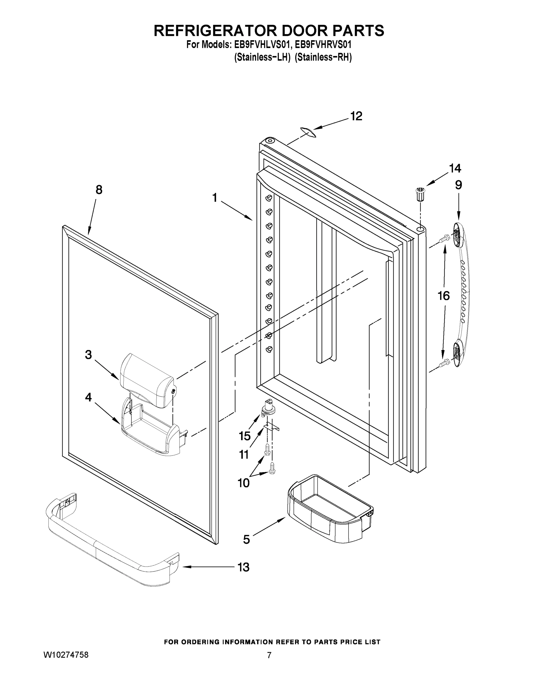 05 - REFRIGERATOR DOOR PARTS