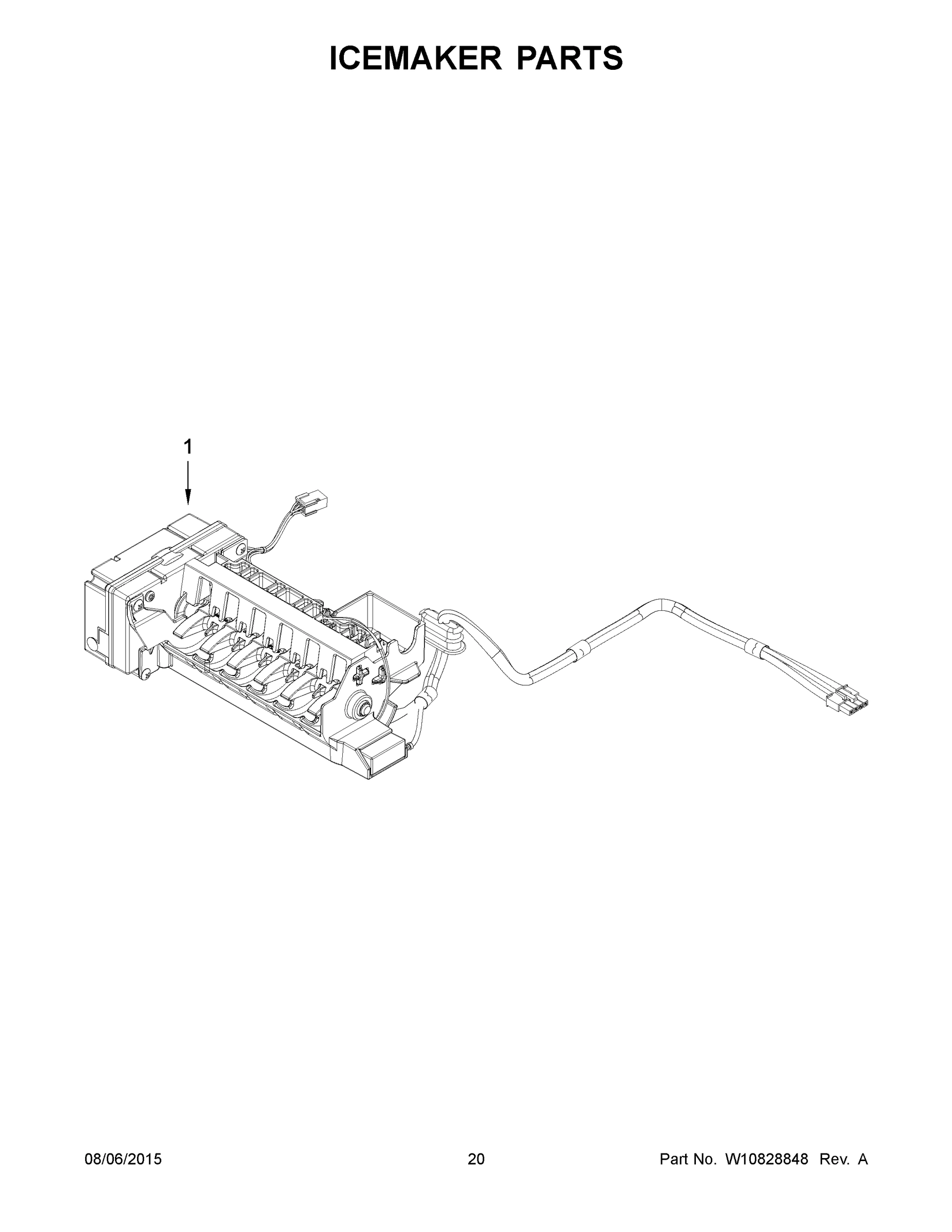 11 - ICEMAKER PARTS