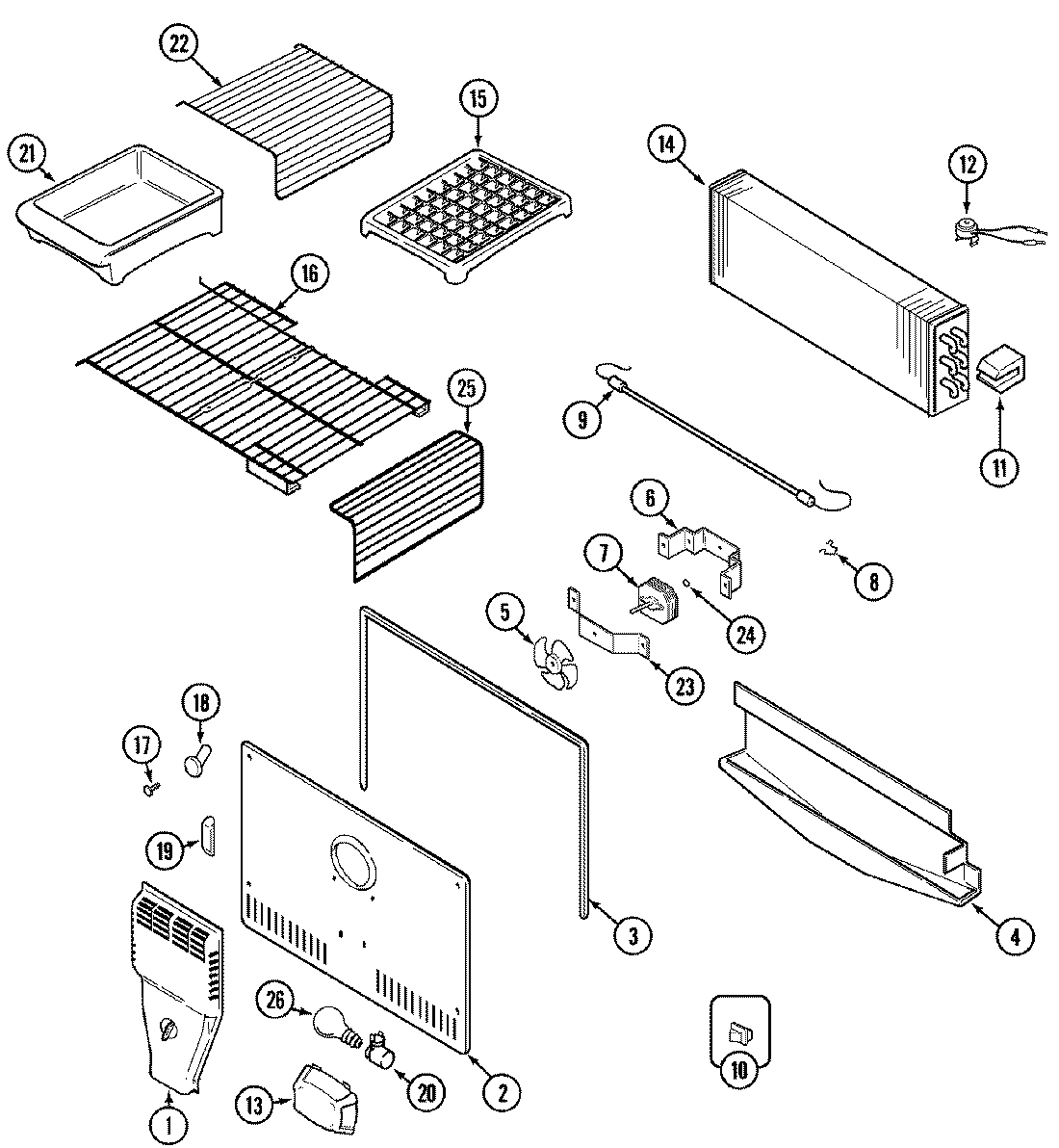 03 - FREEZER COMPARTMENT