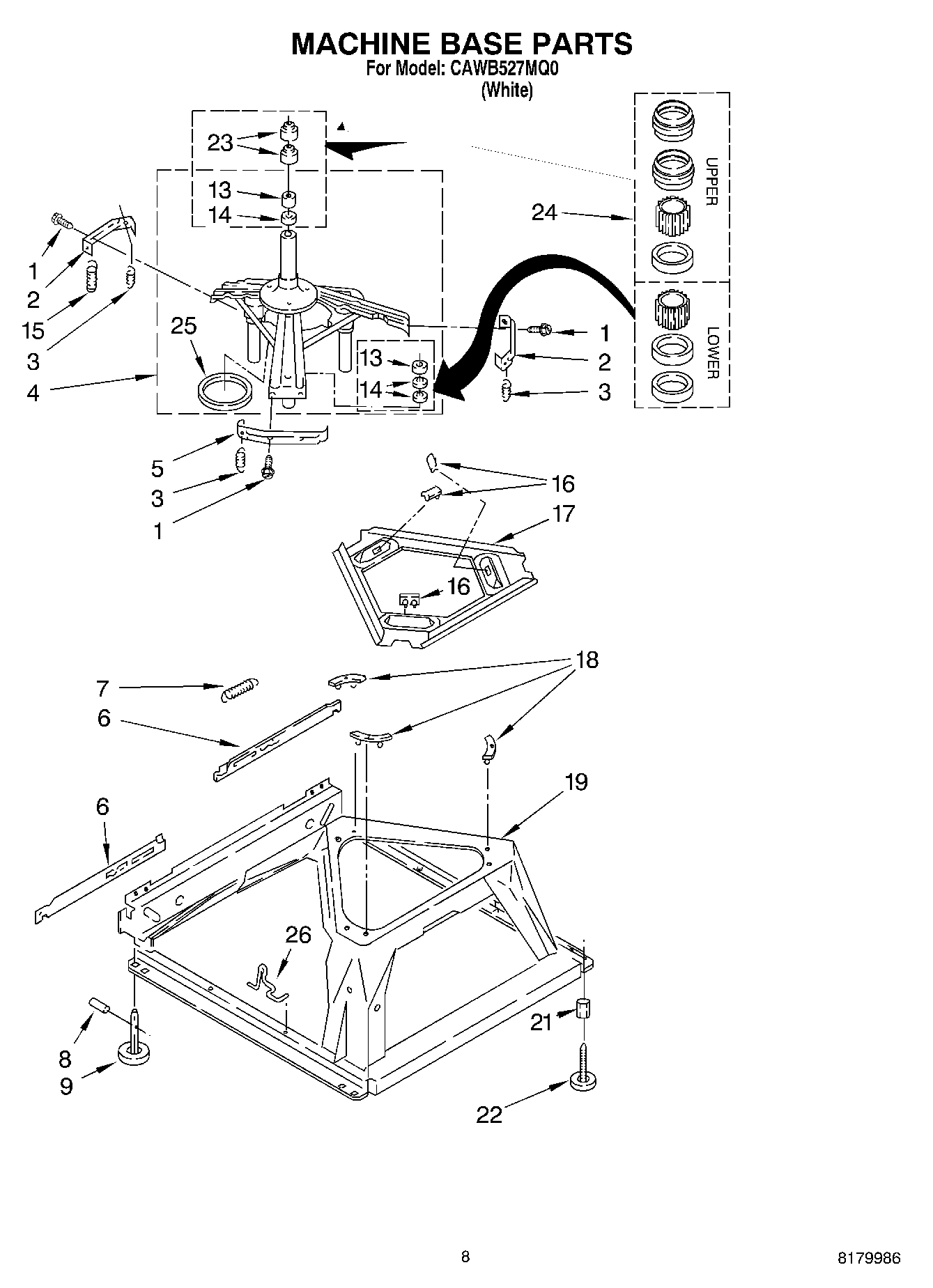 05 - MACHINE BASE PARTS