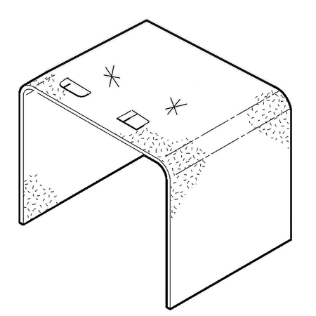 WB35X21641 GE Side Insulation