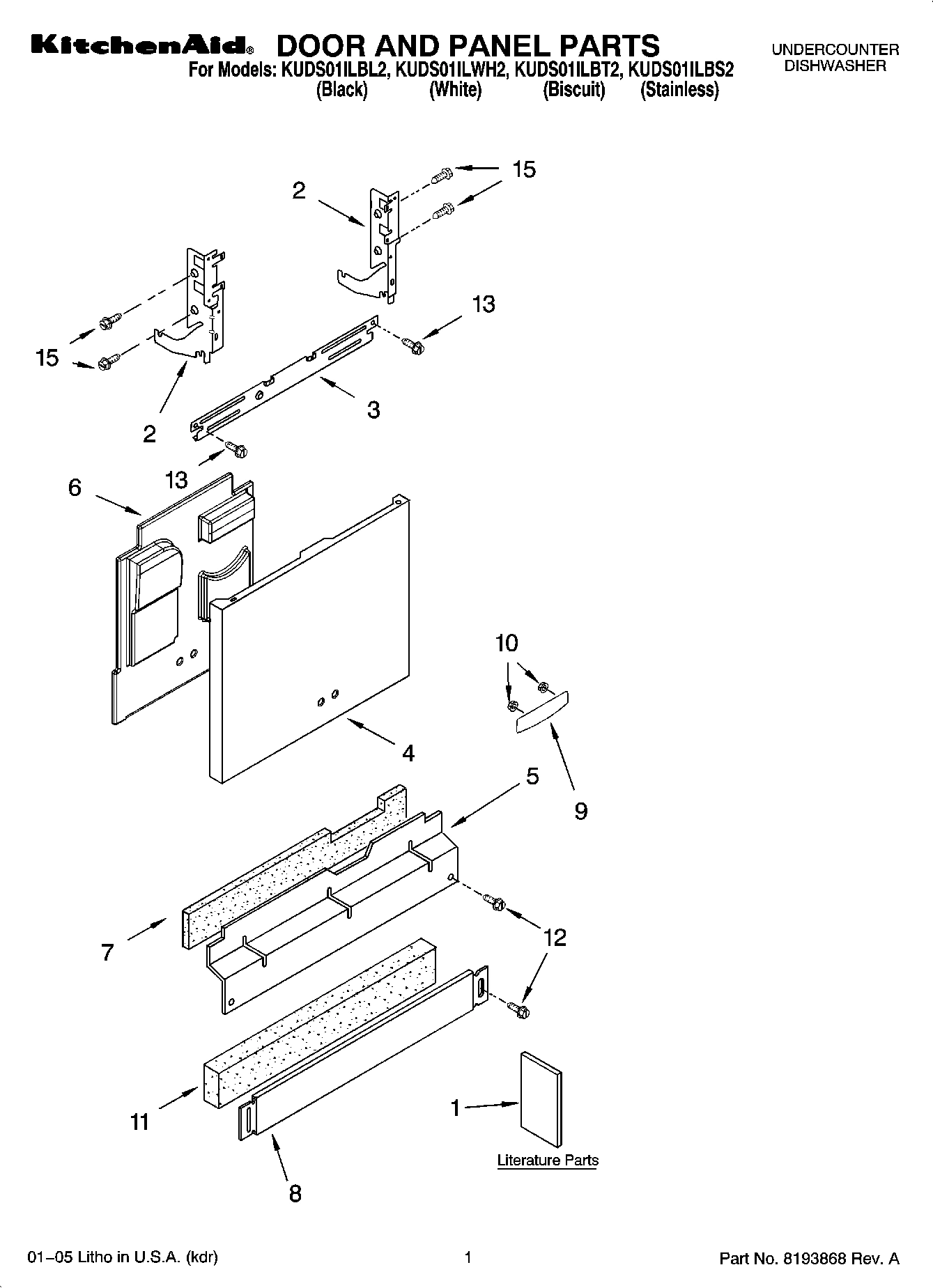 01 - DOOR AND PANEL PARTS