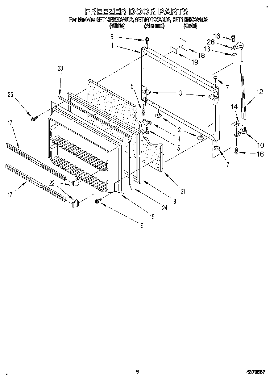 05 - FREEZER DOOR
