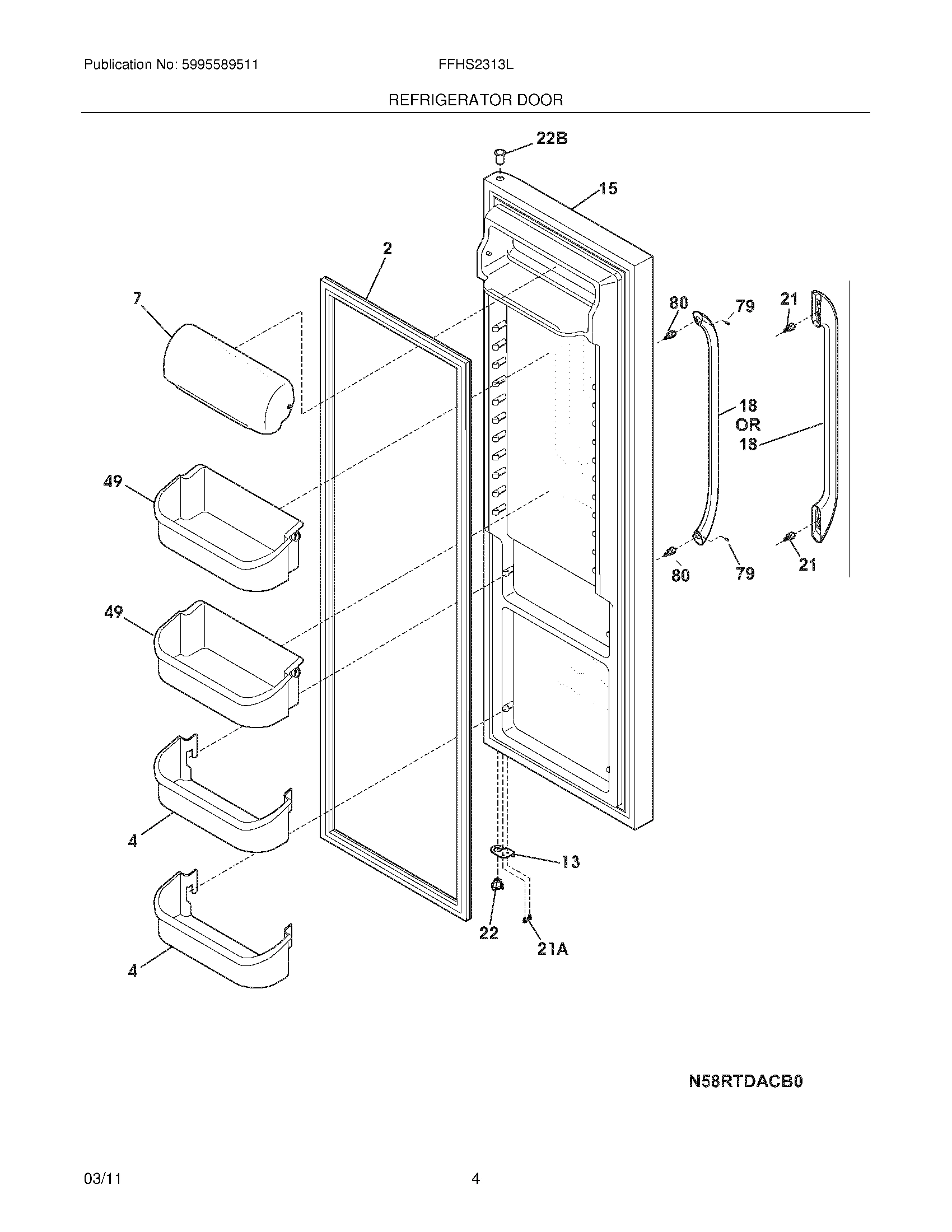 05 - REFRIGERATOR DOOR