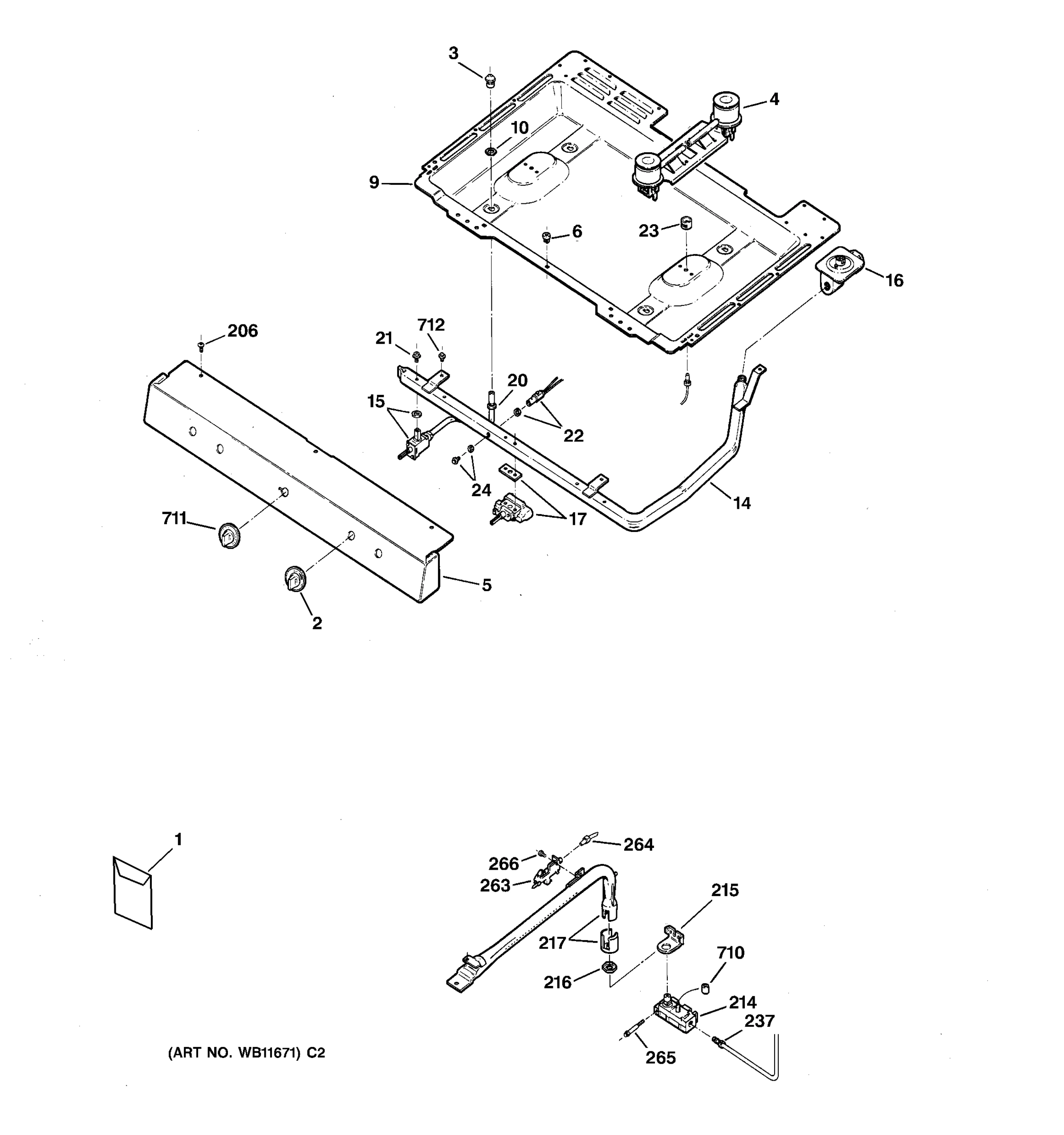 GAS & BURNER PARTS
