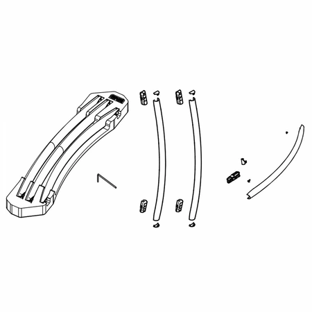 DA99-04145G Samsung Refrigerator Right Front